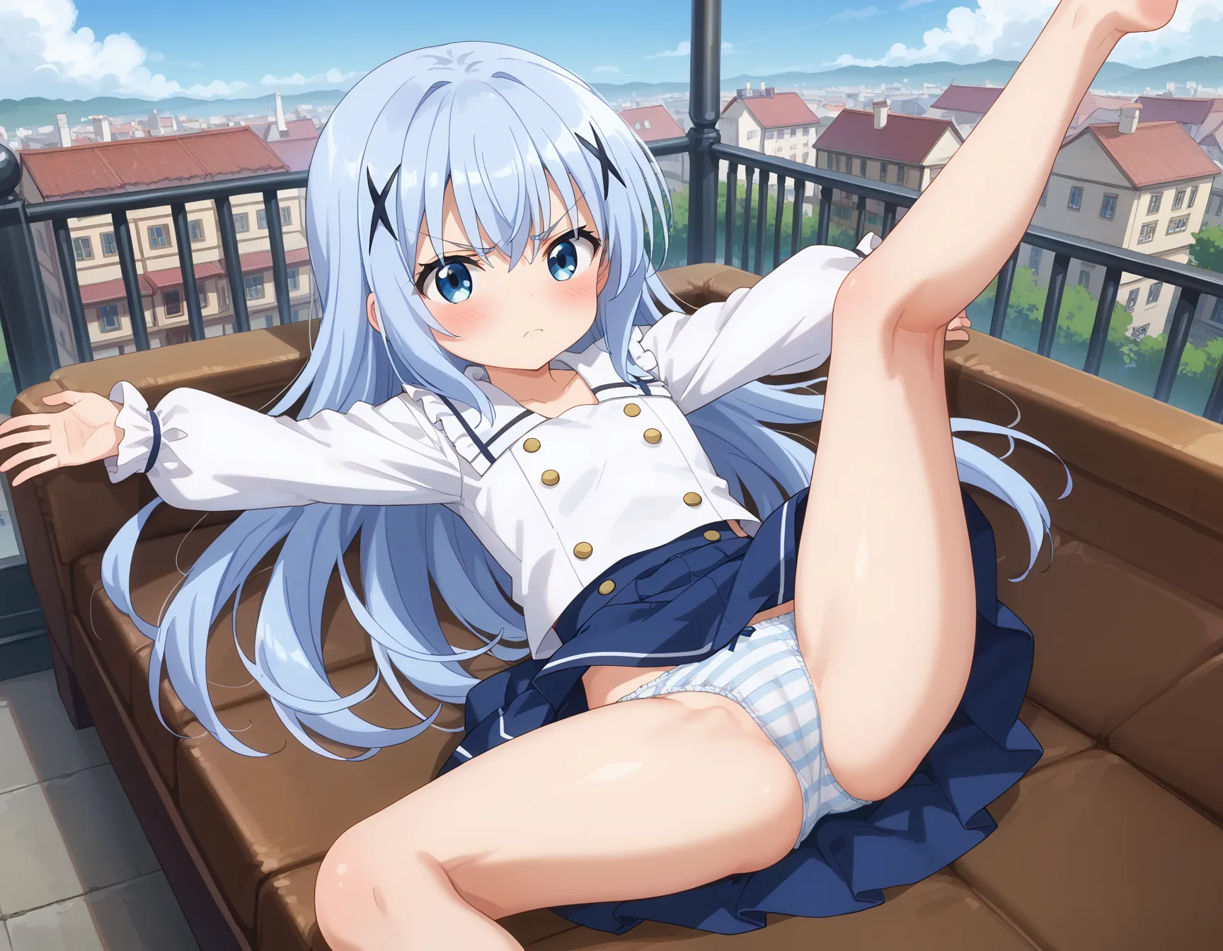 【「貧乳」AIエロ画像（イラスト・アニメ・二次元風）8390枚まとめ！(48ページ目)のエロ画像26枚目