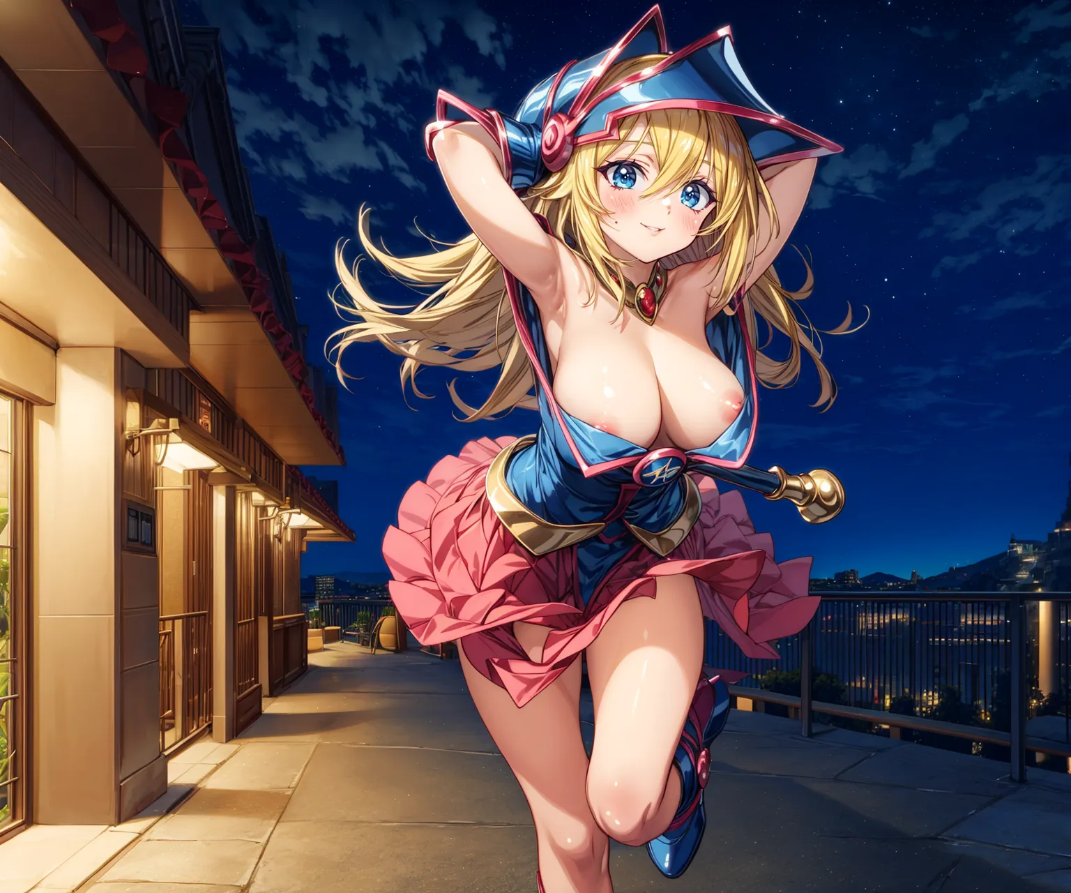 【「巨乳」AIエロ画像（イラスト・アニメ・二次元風）26161枚まとめ！(148ページ目)のエロ画像13枚目