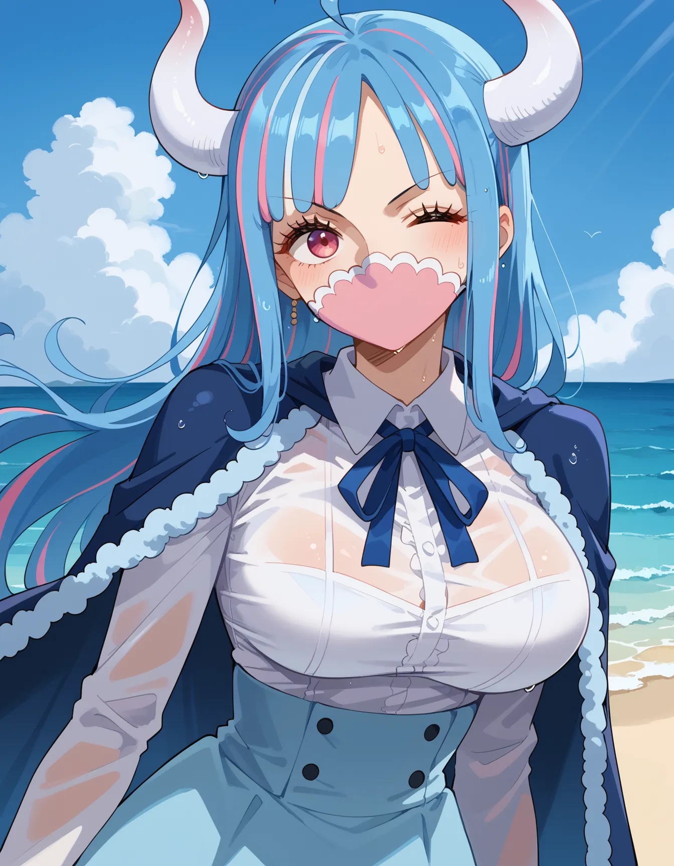 【「巨乳」AIエロ画像（イラスト・アニメ・二次元風）26161枚まとめ！(147ページ目)のエロ画像21枚目