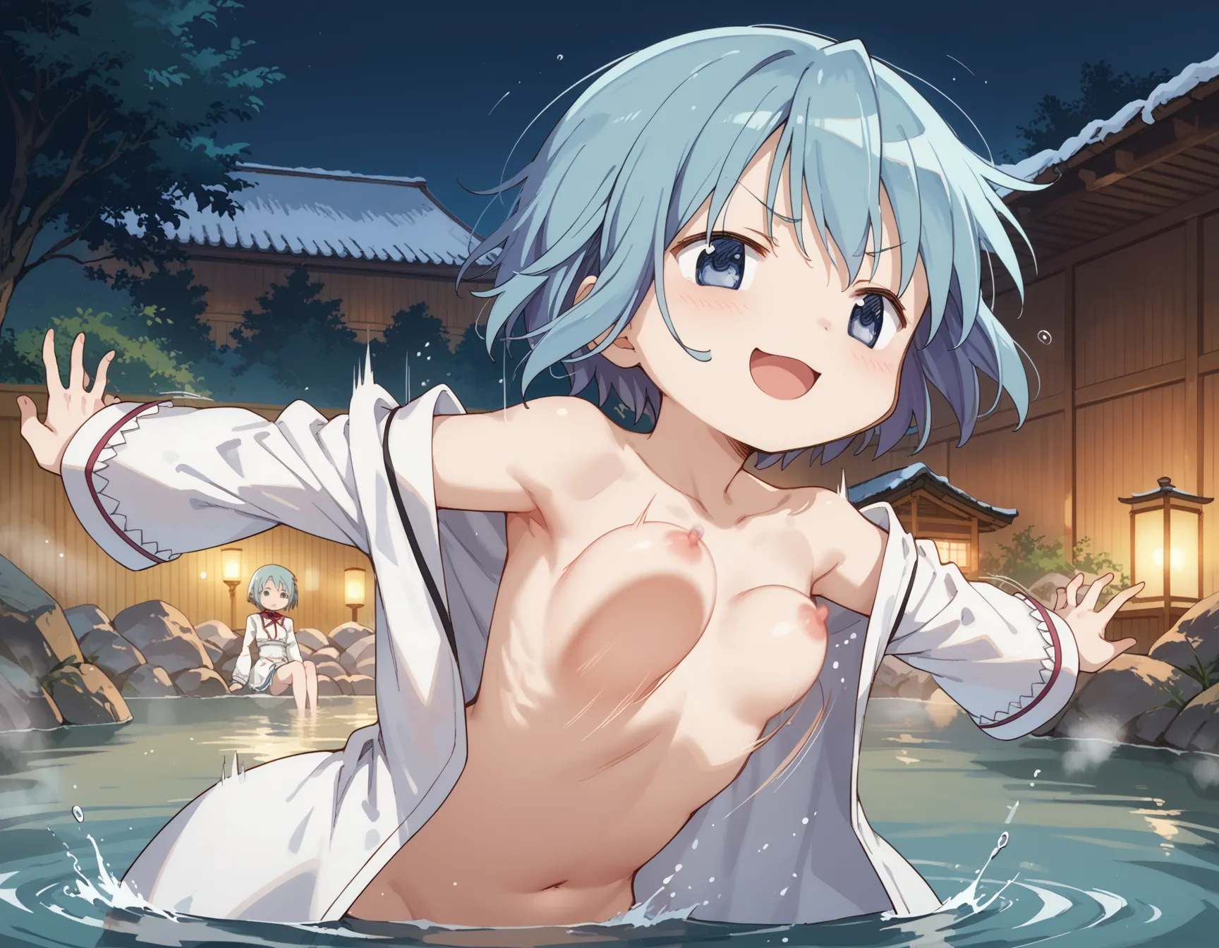 【「貧乳」AIエロ画像（イラスト・アニメ・二次元風）8390枚まとめ！(47ページ目)のエロ画像26枚目