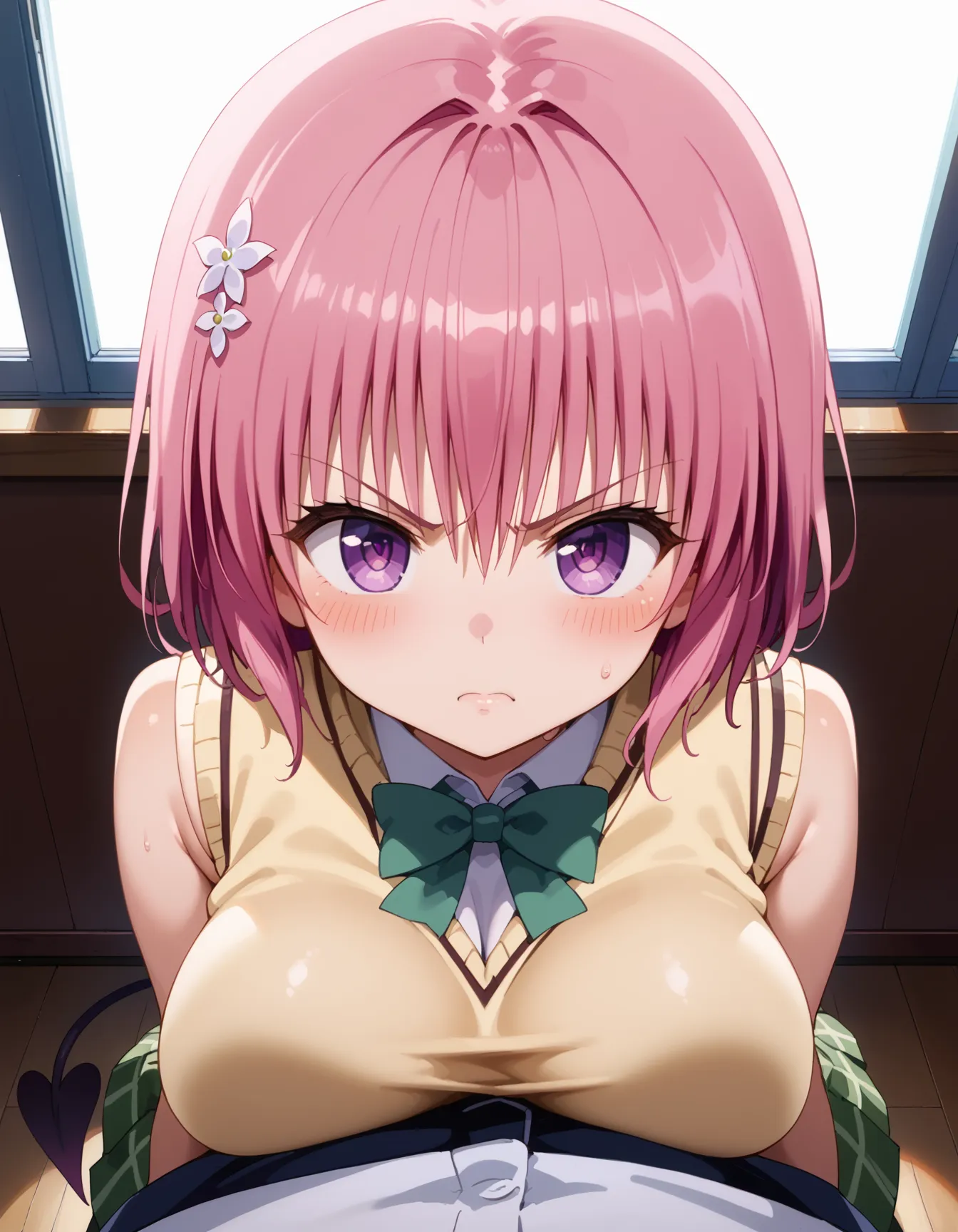 【「学制服」AIエロ画像（イラスト・アニメ・二次元風）4855枚まとめ！(26ページ目)のエロ画像8枚目