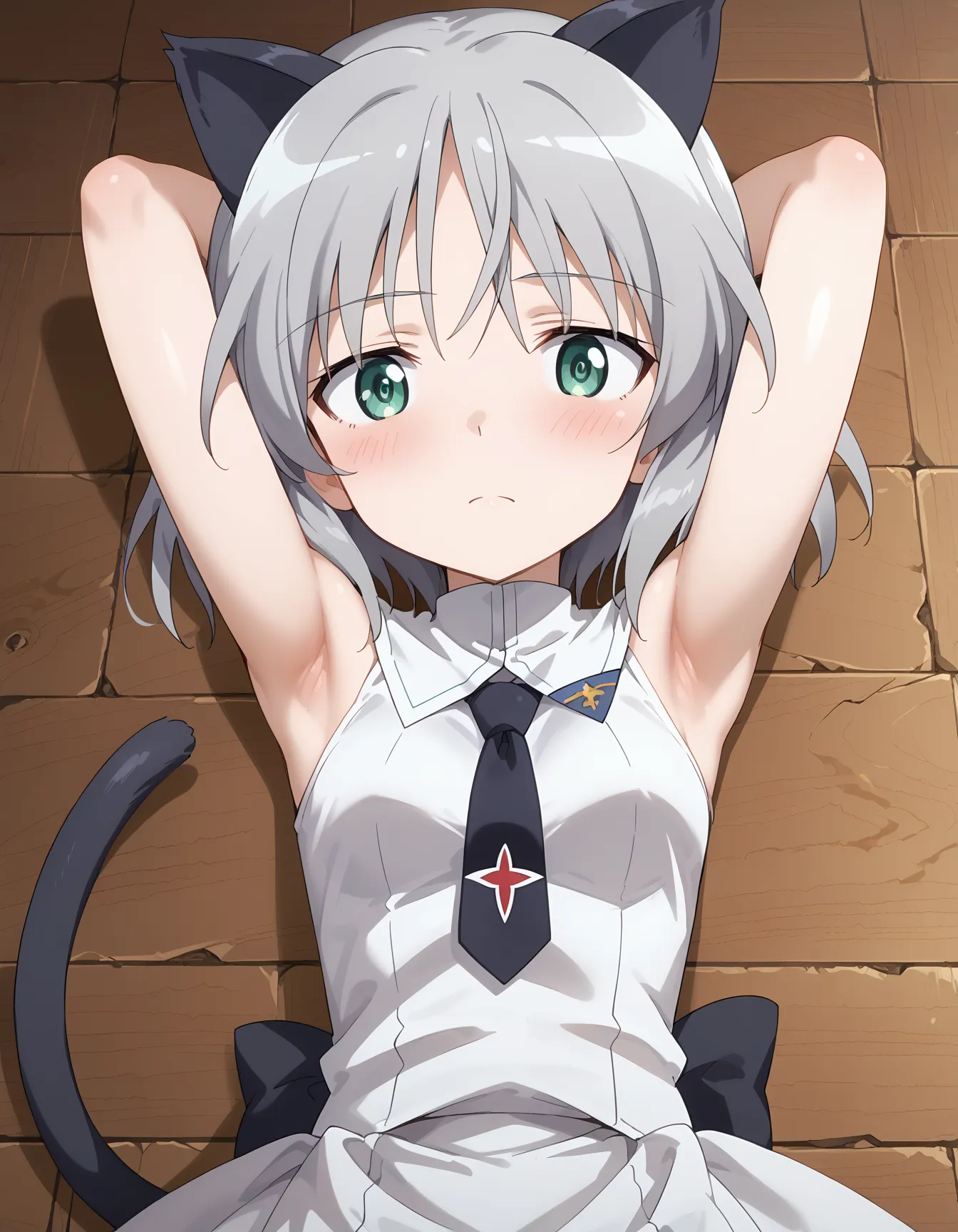 【「腋・脇」AIエロ画像（イラスト・アニメ・二次元風）4705枚まとめ！(25ページ目)のエロ画像1枚目