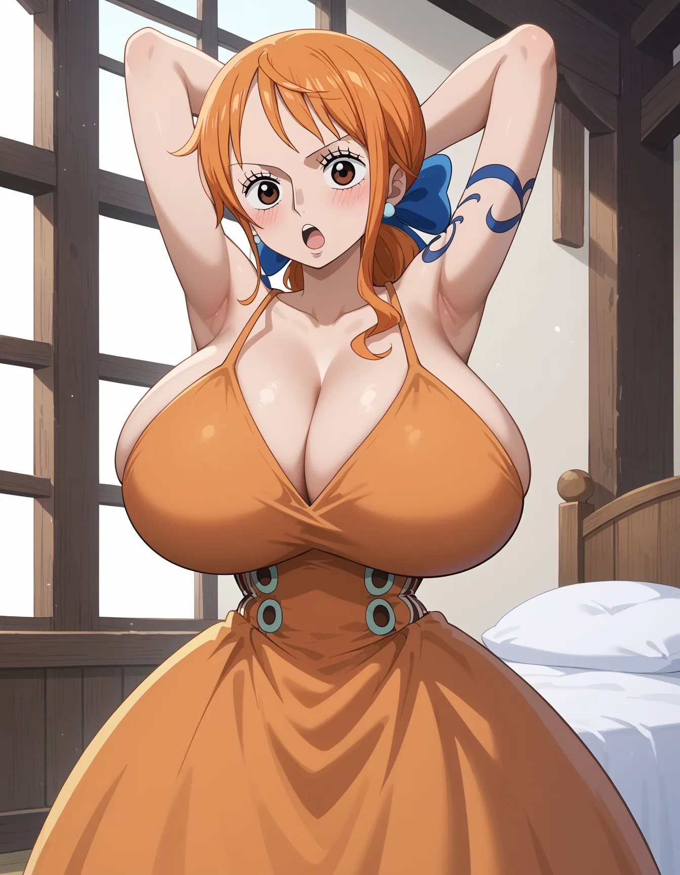 【「爆乳・超乳」AIエロ画像（イラスト・アニメ・二次元風）5621枚まとめ！(30ページ目)のエロ画像8枚目