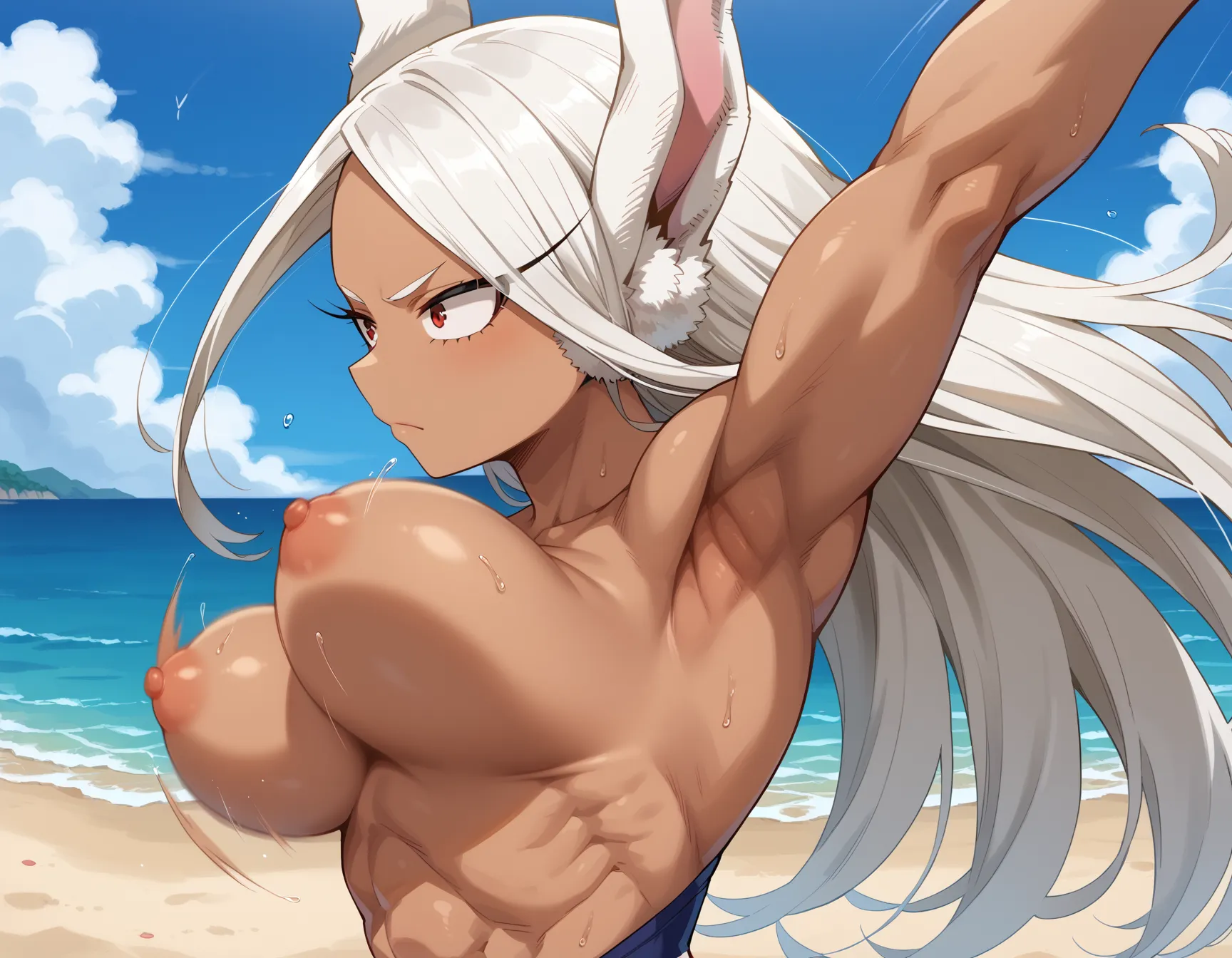 【「腋・脇」AIエロ画像（イラスト・アニメ・二次元風）4705枚まとめ！(24ページ目)のエロ画像24枚目