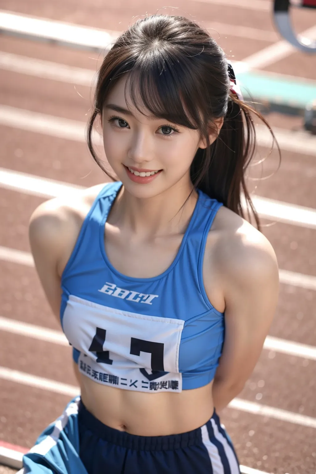 【「陸上」AIエロ画像（リアル・実写・フォト風）1156枚まとめ！(7ページ目)のエロ画像17枚目
