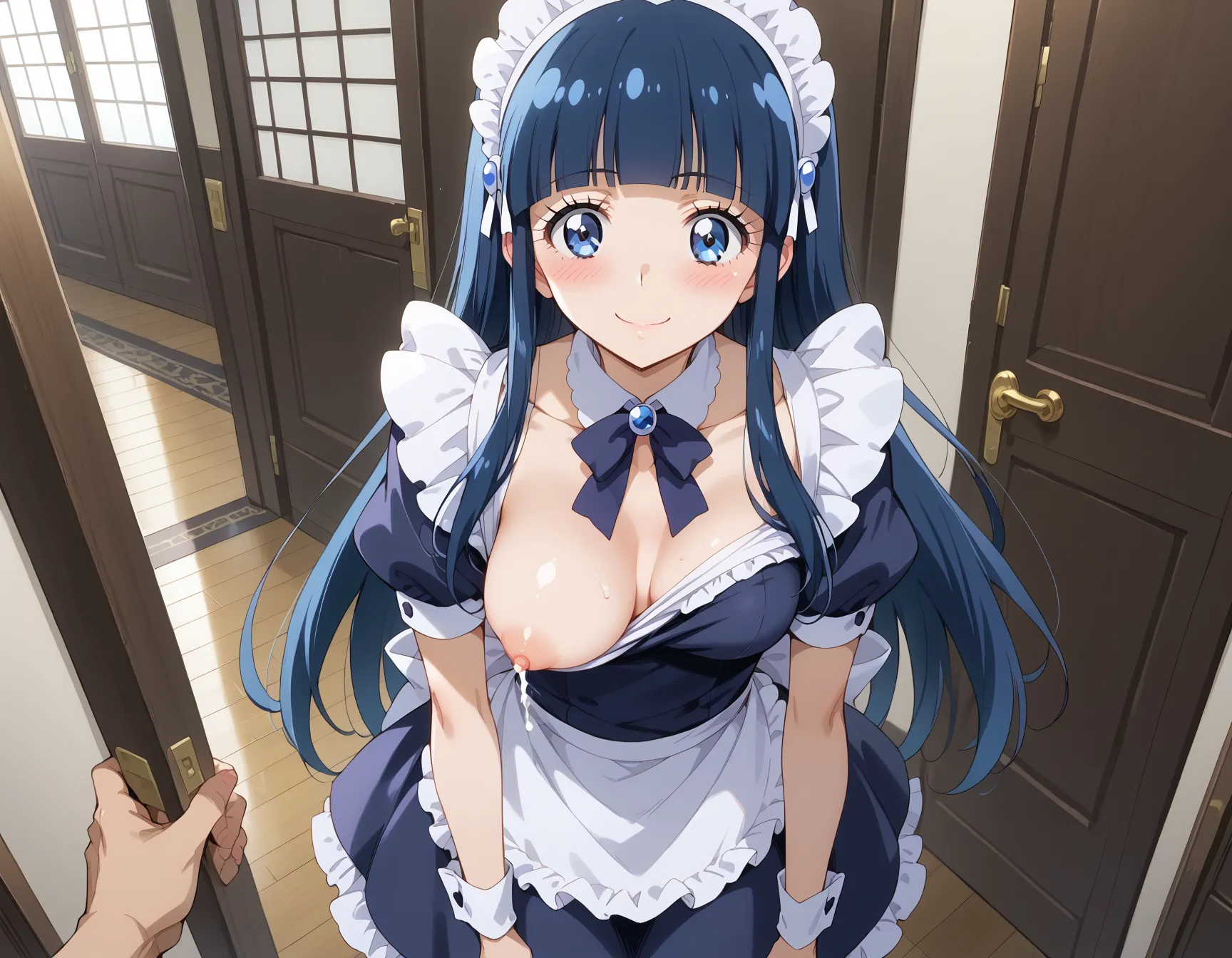 【「下着（ブラジャー・パンティ）」AIエロ画像（イラスト・アニメ・二次元風）15996枚まとめ！(85ページ目)のエロ画像13枚目