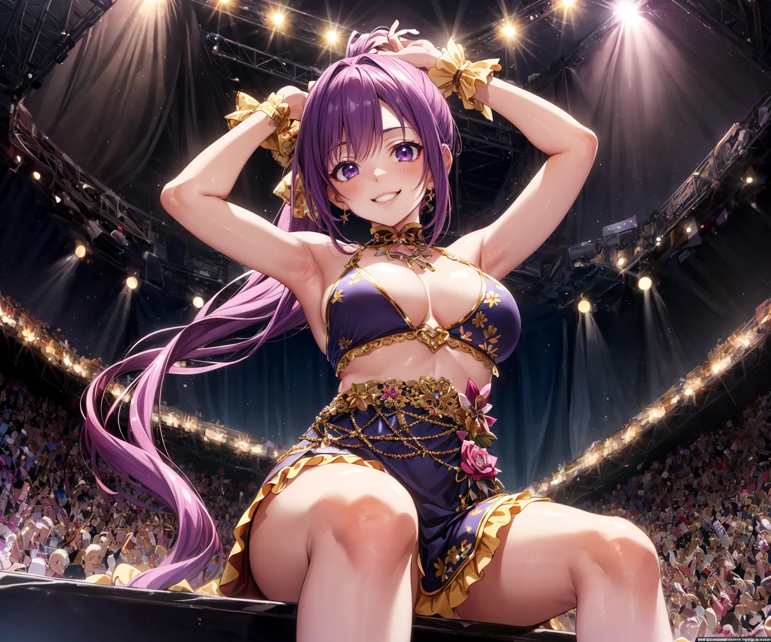 【「アイドル」AIエロ画像（イラスト・アニメ・二次元風）767枚まとめ！(5ページ目)のエロ画像12枚目
