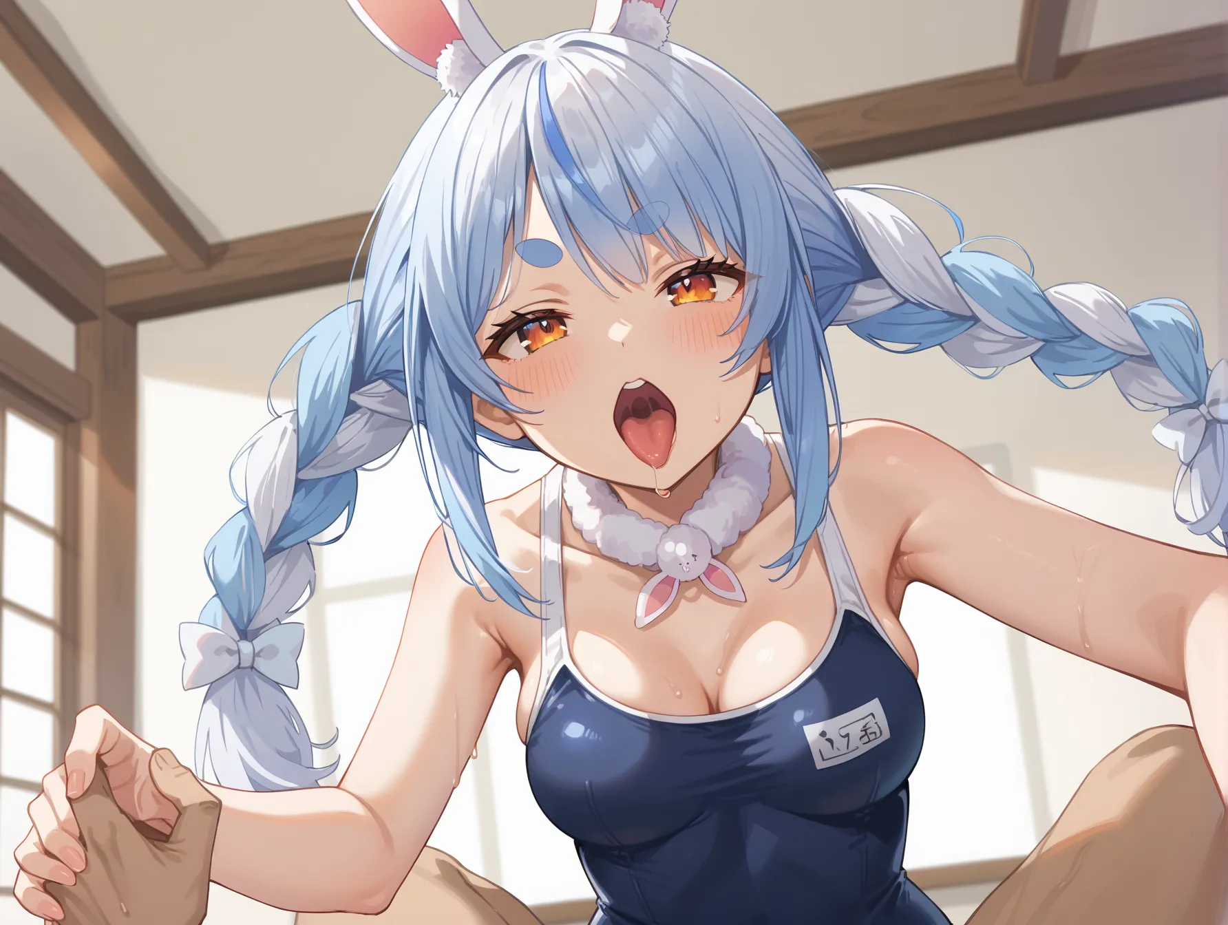 【「下着（ブラジャー・パンティ）」AIエロ画像（イラスト・アニメ・二次元風）15996枚まとめ！(84ページ目)のエロ画像19枚目