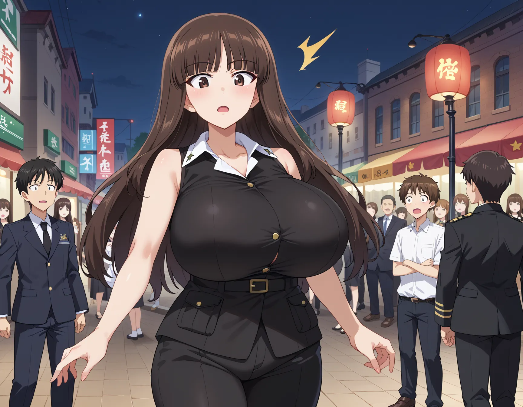 【「爆乳・超乳」AIエロ画像（イラスト・アニメ・二次元風）5621枚まとめ！(29ページ目)のエロ画像24枚目