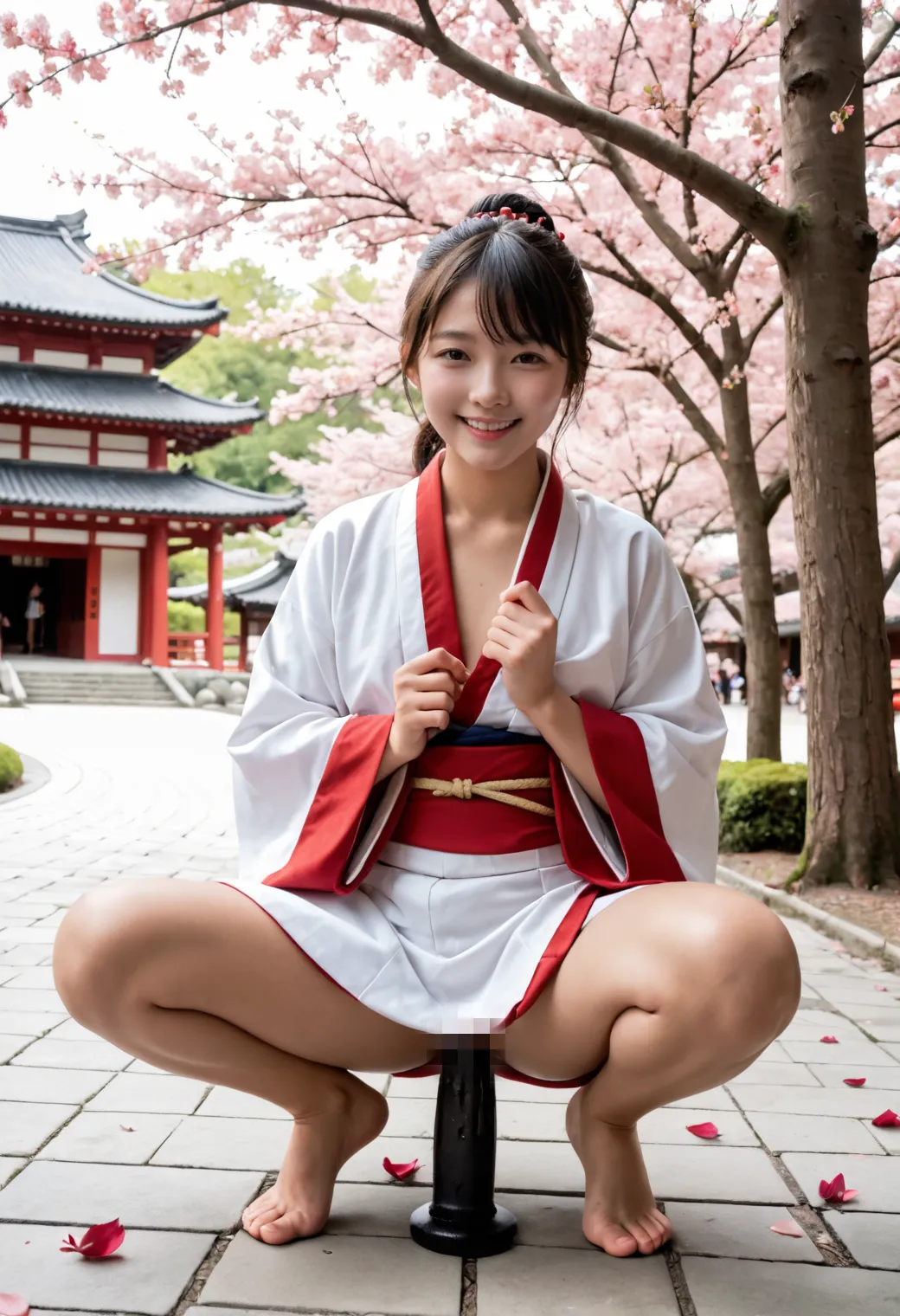 【「着物」AIエロ画像（リアル・実写・フォト風）1375枚まとめ！(8ページ目)のエロ画像1枚目