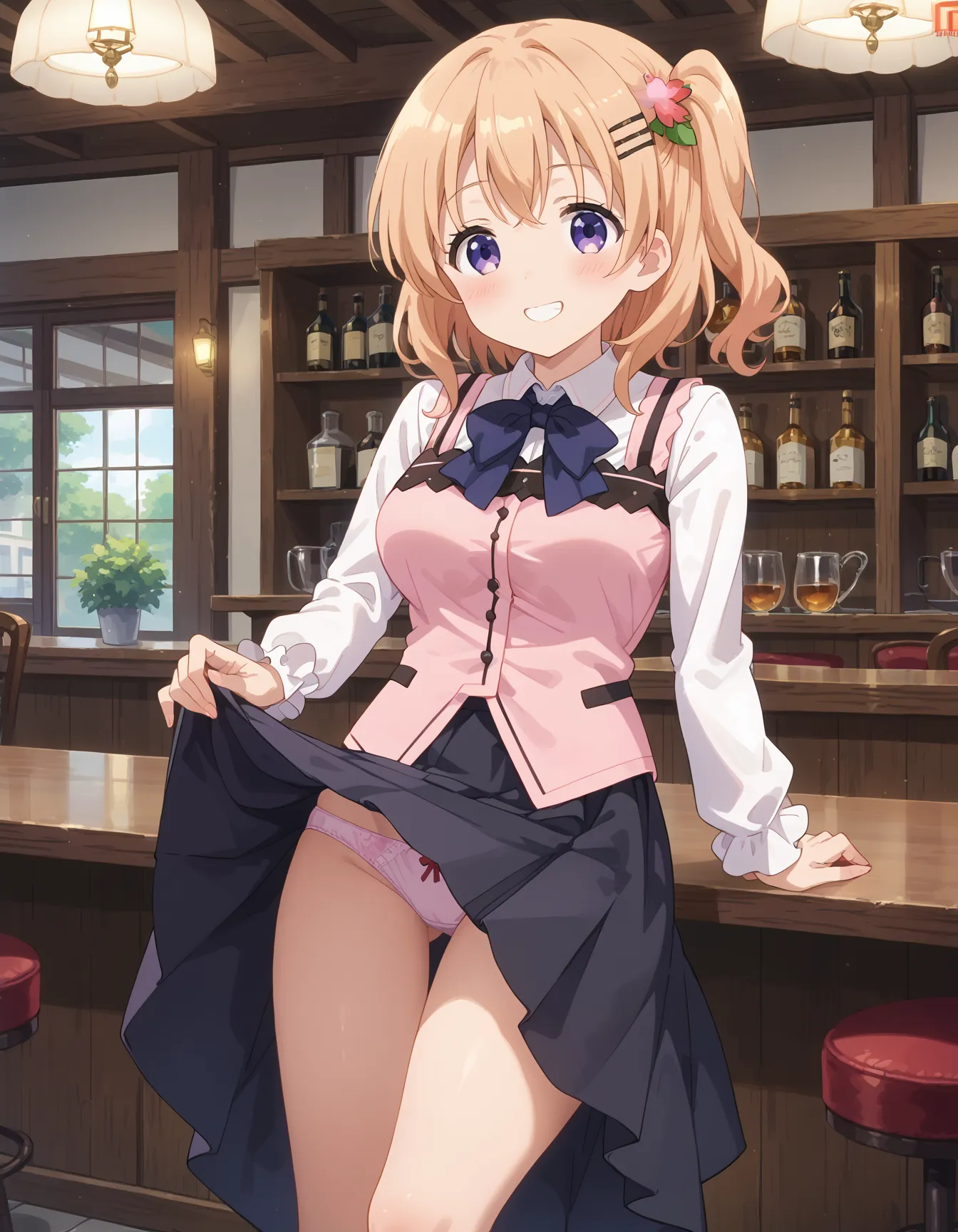 【「下着（ブラジャー・パンティ）」AIエロ画像（イラスト・アニメ・二次元風）15996枚まとめ！(83ページ目)のエロ画像29枚目