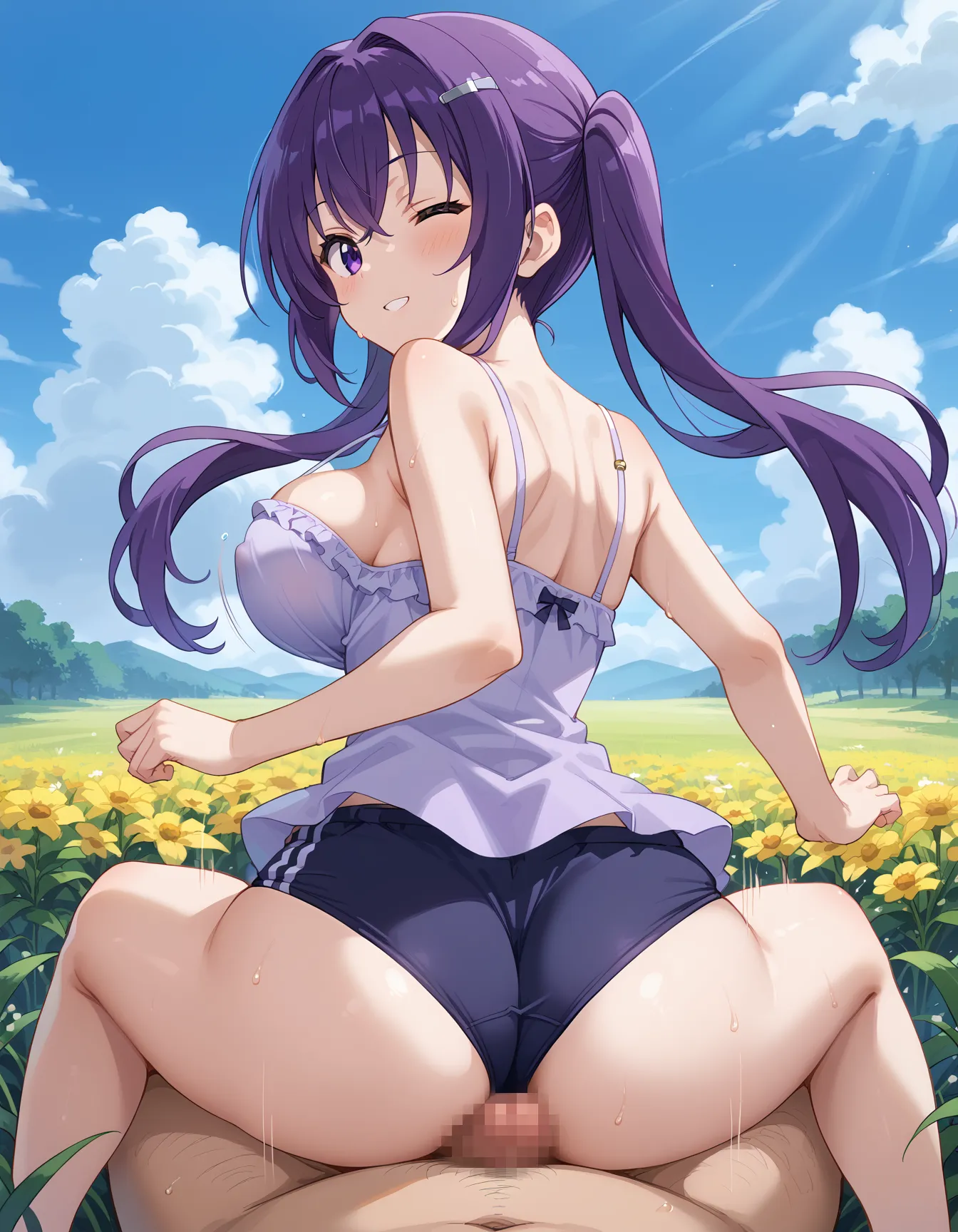 【「下着（ブラジャー・パンティ）」AIエロ画像（イラスト・アニメ・二次元風）15996枚まとめ！(83ページ目)のエロ画像27枚目