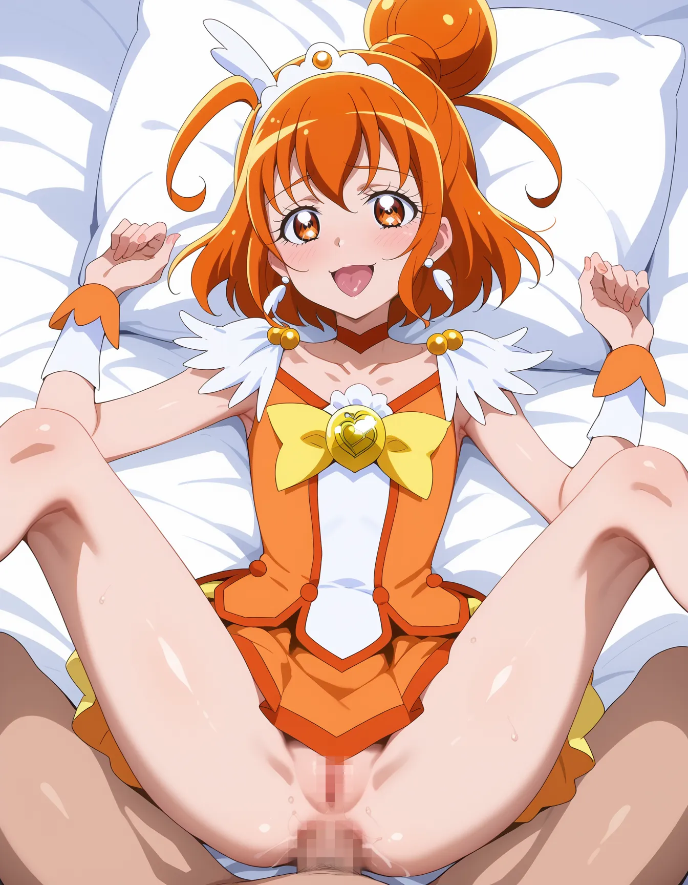 【「貧乳」AIエロ画像（イラスト・アニメ・二次元風）8390枚まとめ！(45ページ目)のエロ画像27枚目