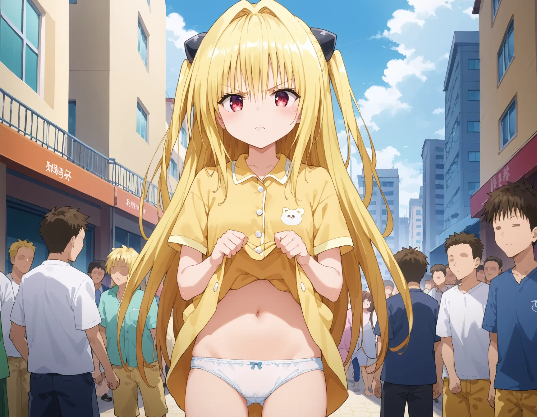 【「下着（ブラジャー・パンティ）」AIエロ画像（イラスト・アニメ・二次元風）15996枚まとめ！(83ページ目)のエロ画像12枚目