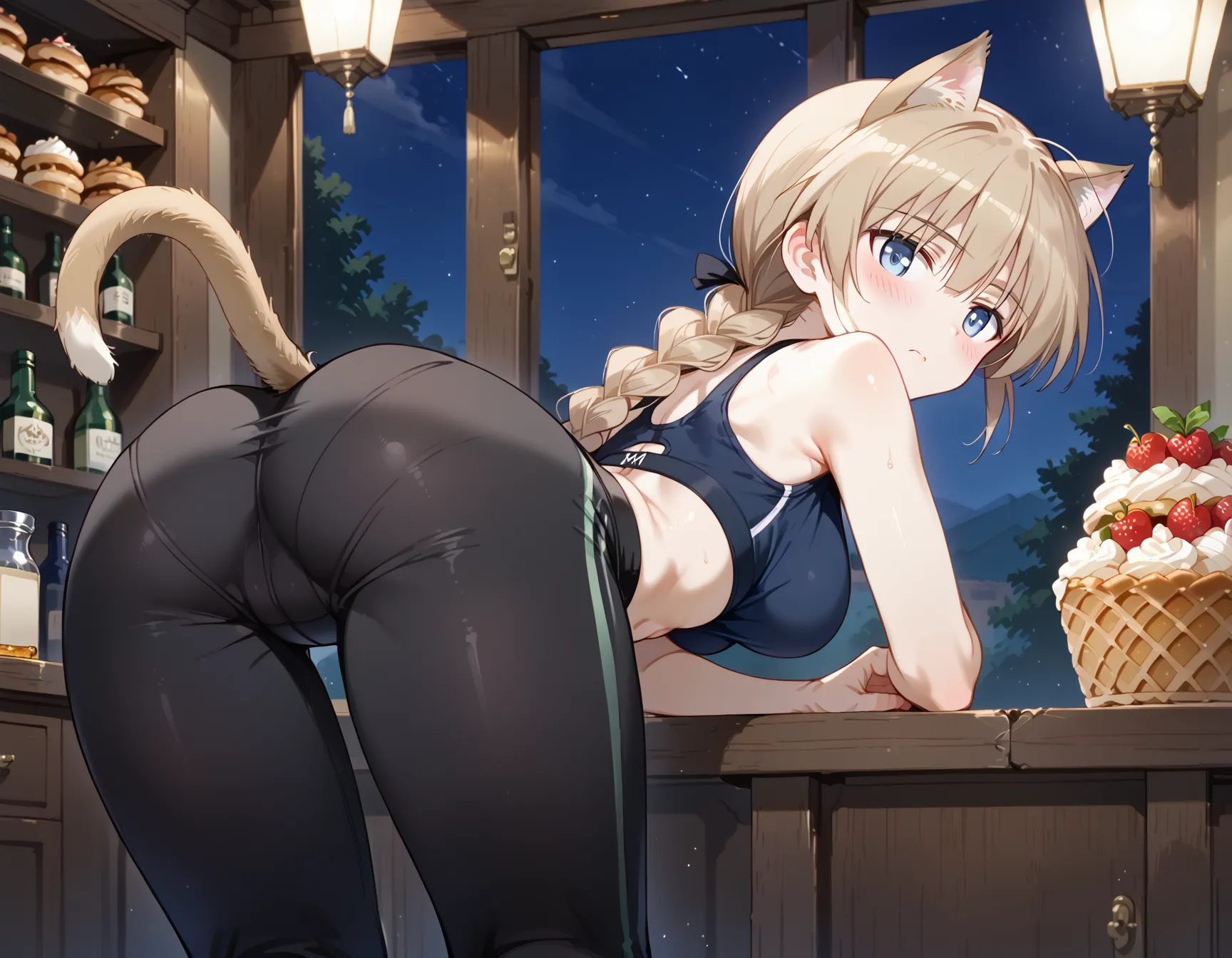 【「下着（ブラジャー・パンティ）」AIエロ画像（イラスト・アニメ・二次元風）15996枚まとめ！(83ページ目)のエロ画像10枚目