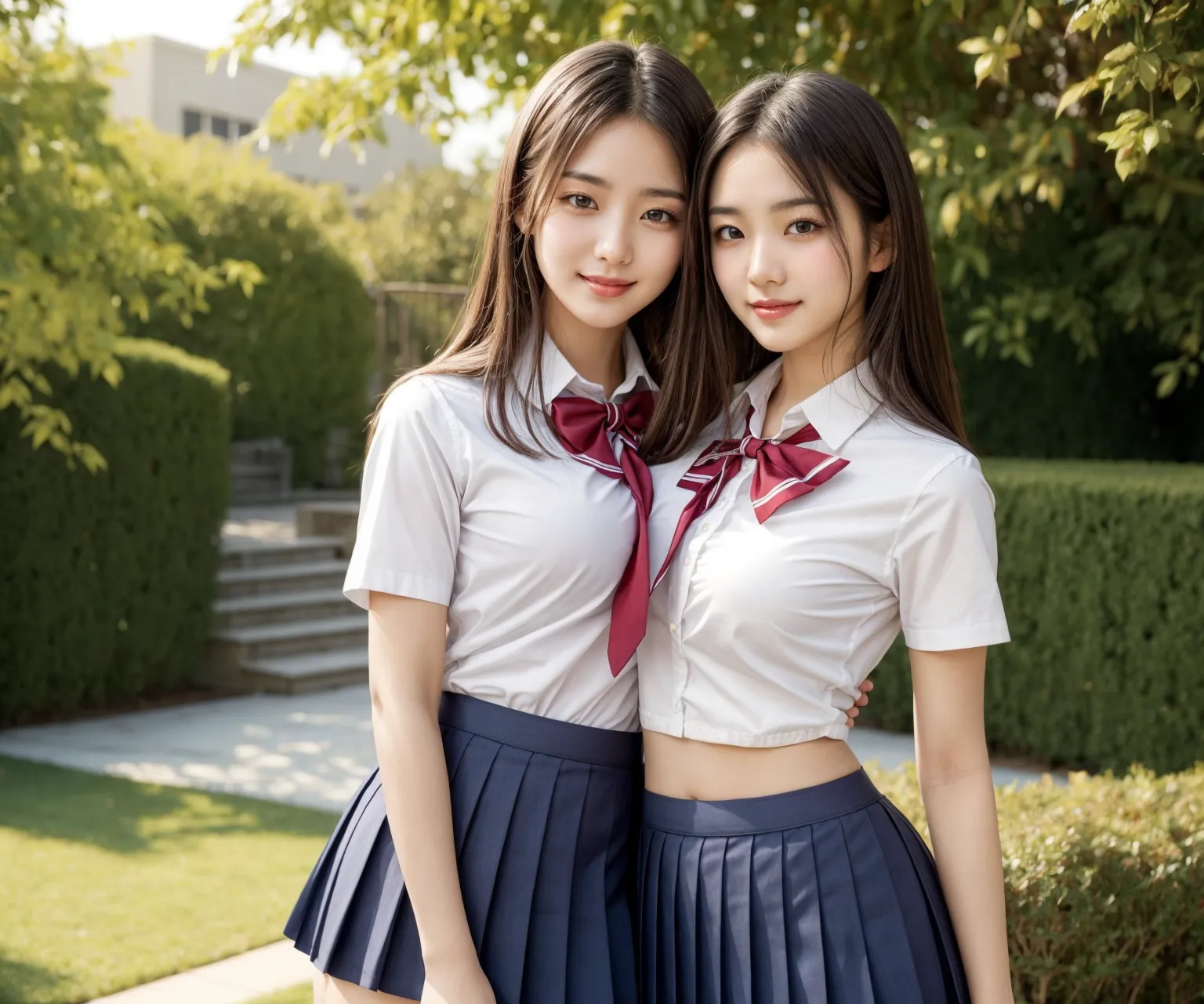 【「学制服」AIエロ画像（リアル・実写・フォト風）8482枚まとめ！(44ページ目)のエロ画像15枚目