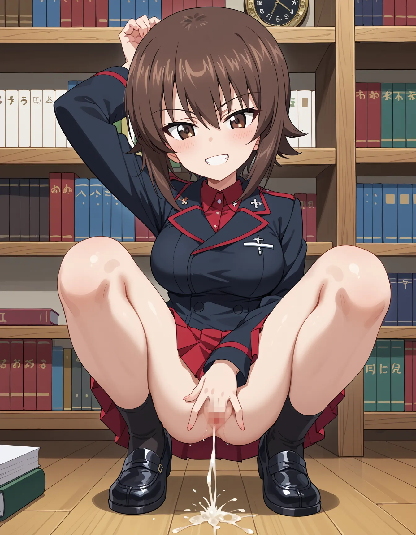 【「おまんこ」AIエロ画像（イラスト・アニメ・二次元風）9763枚まとめ！(53ページ目)のエロ画像4枚目