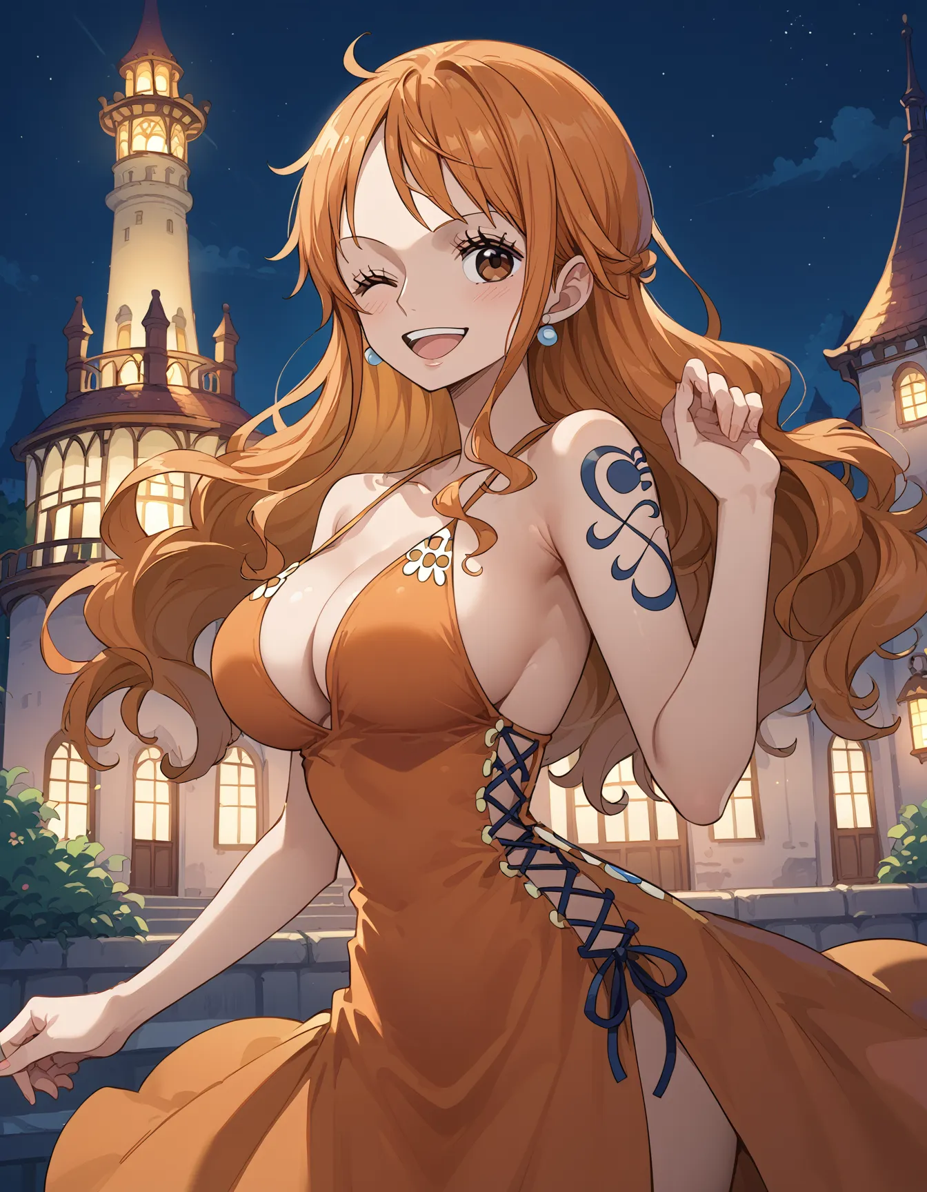 【「巨乳」AIエロ画像（イラスト・アニメ・二次元風）26161枚まとめ！(138ページ目)のエロ画像1枚目