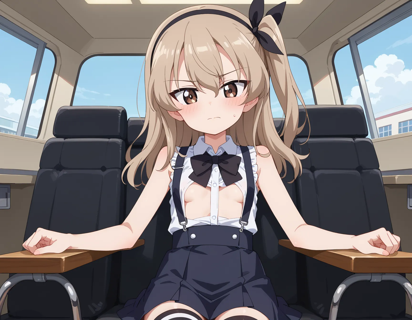 【「貧乳」AIエロ画像（イラスト・アニメ・二次元風）8390枚まとめ！(45ページ目)のエロ画像2枚目