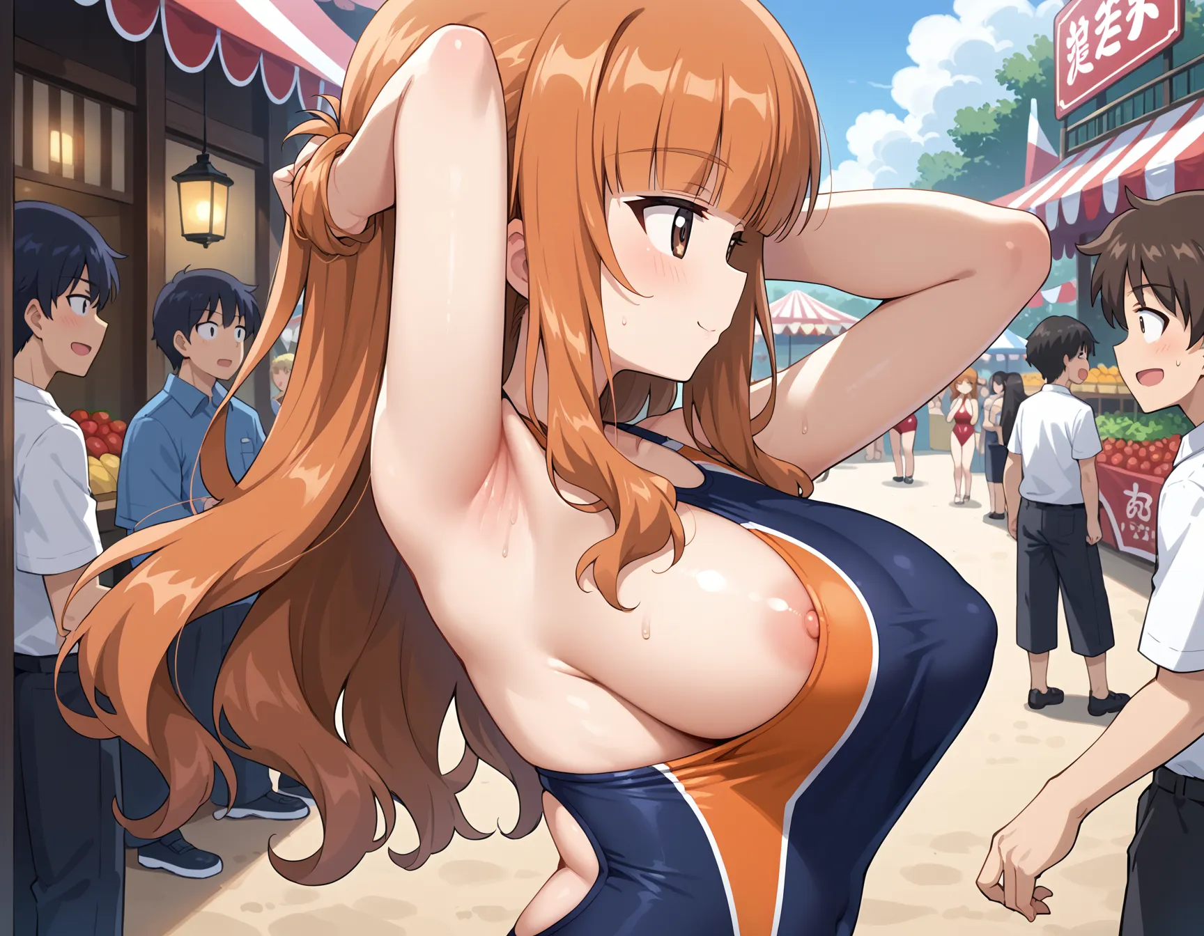 【「下着（ブラジャー・パンティ）」AIエロ画像（イラスト・アニメ・二次元風）15996枚まとめ！(81ページ目)のエロ画像29枚目