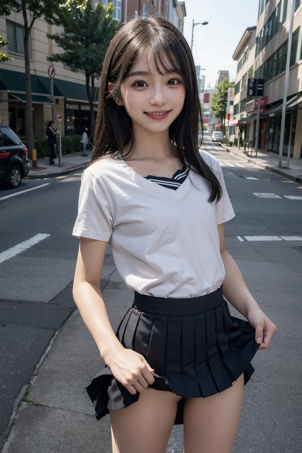 【「学制服」AIエロ画像（リアル・実写・フォト風）8482枚まとめ！(43ページ目)のエロ画像22枚目