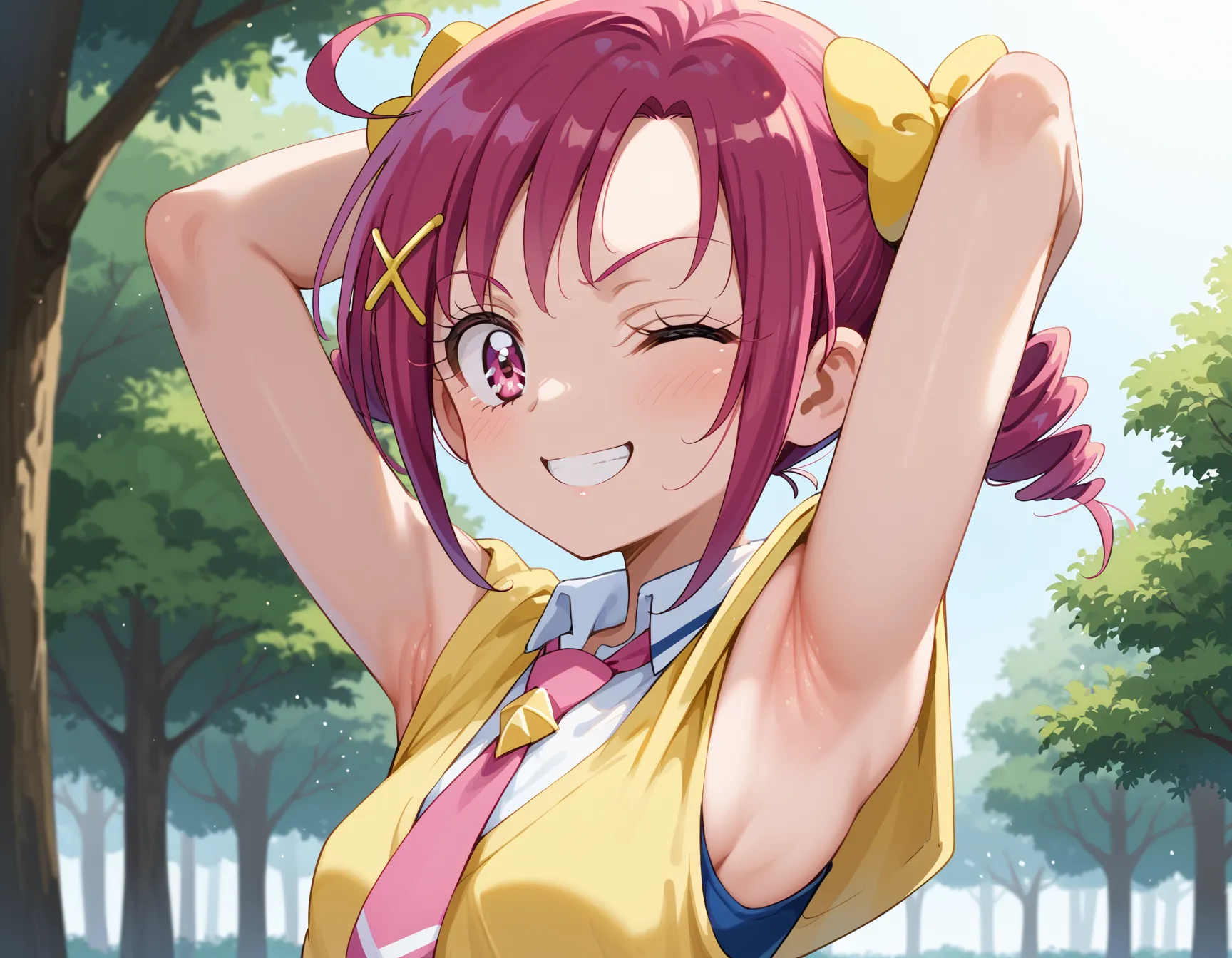 【「学制服」AIエロ画像（イラスト・アニメ・二次元風）4855枚まとめ！(24ページ目)のエロ画像21枚目