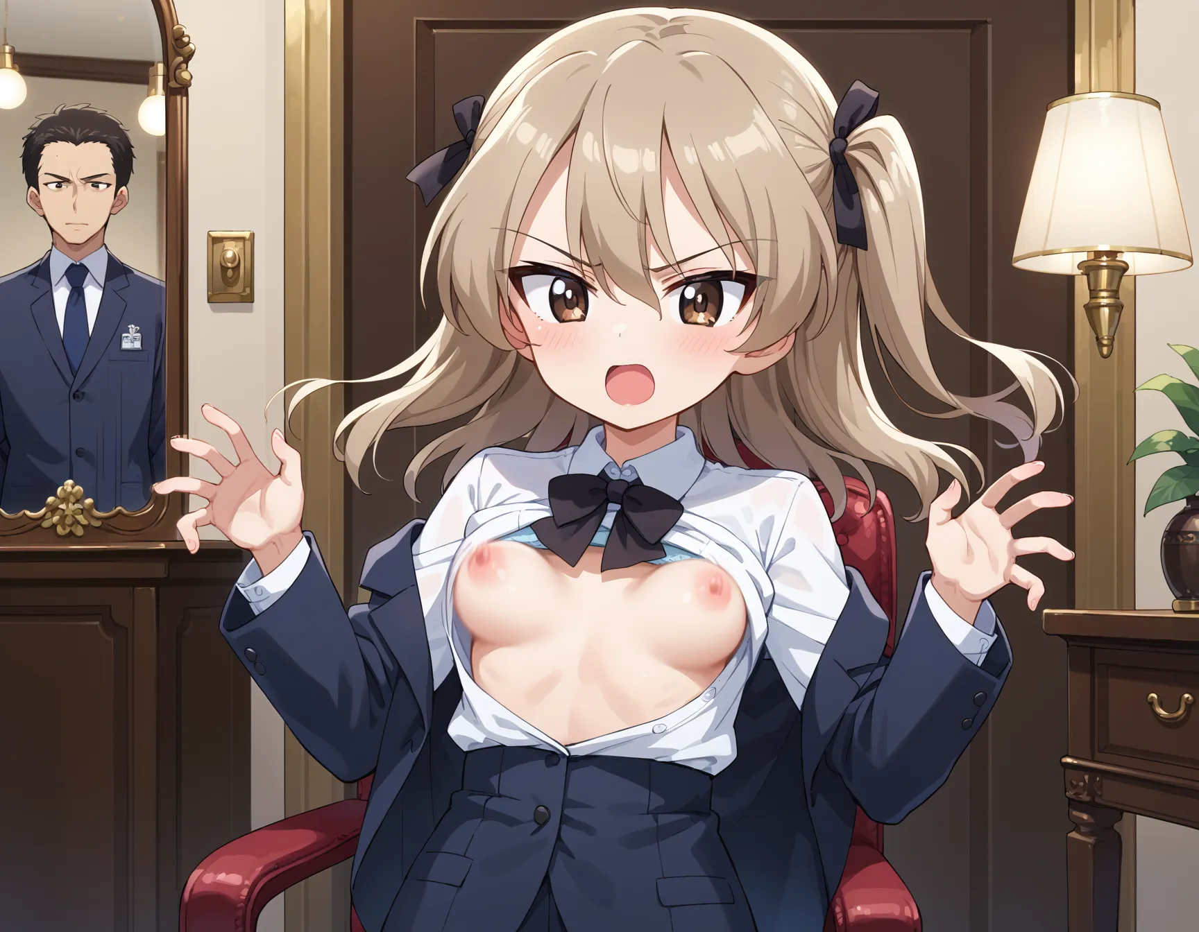 【「ロリ・小柄」AIエロ画像（イラスト・アニメ・二次元風）12883枚まとめ！(66ページ目)のエロ画像16枚目