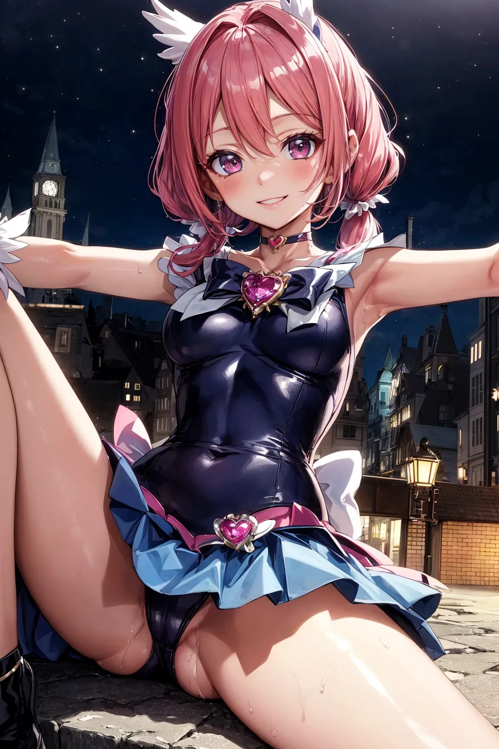 【「巨乳」AIエロ画像（イラスト・アニメ・二次元風）26161枚まとめ！(135ページ目)のエロ画像18枚目