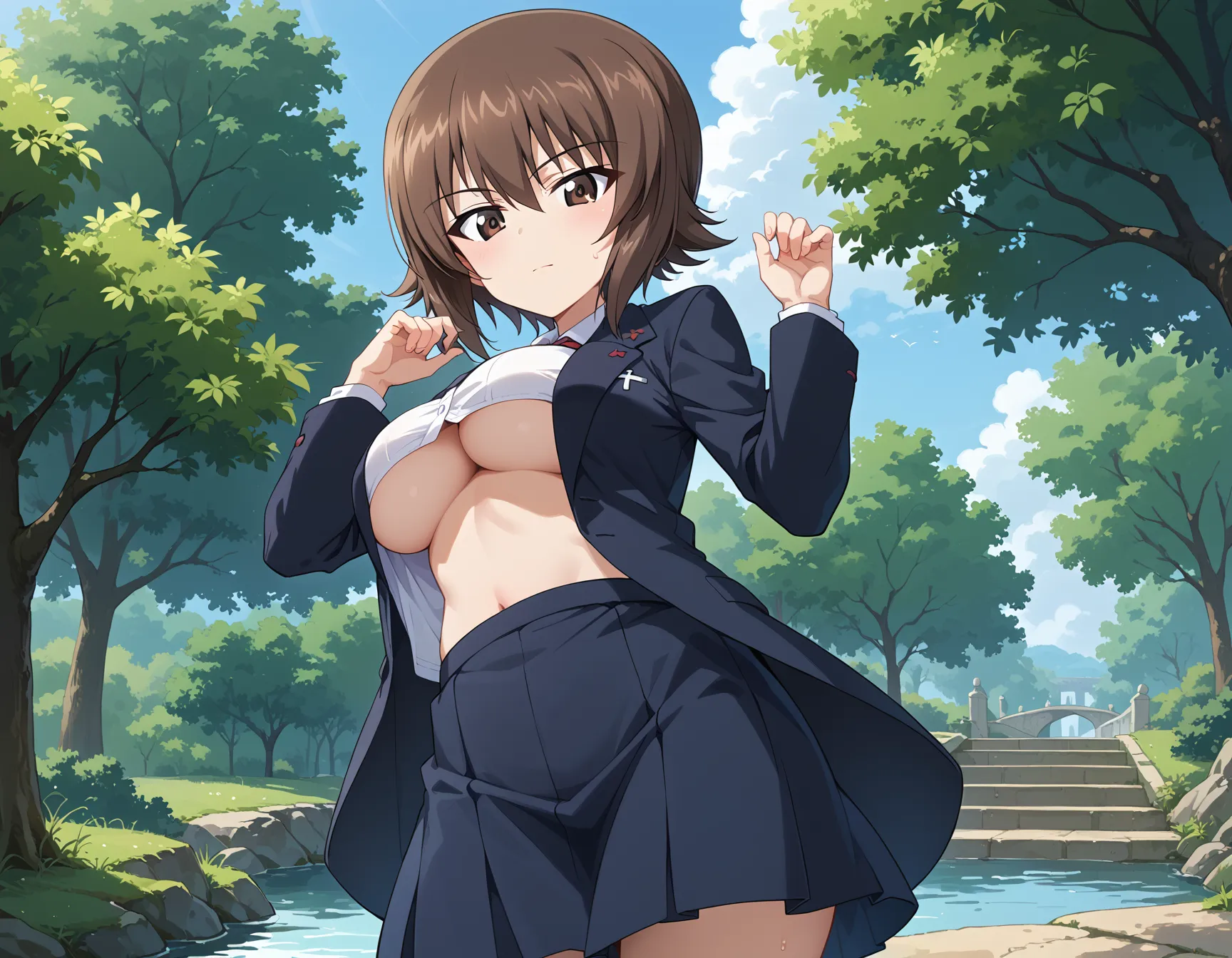 【「巨乳」AIエロ画像（イラスト・アニメ・二次元風）26161枚まとめ！(135ページ目)のエロ画像12枚目