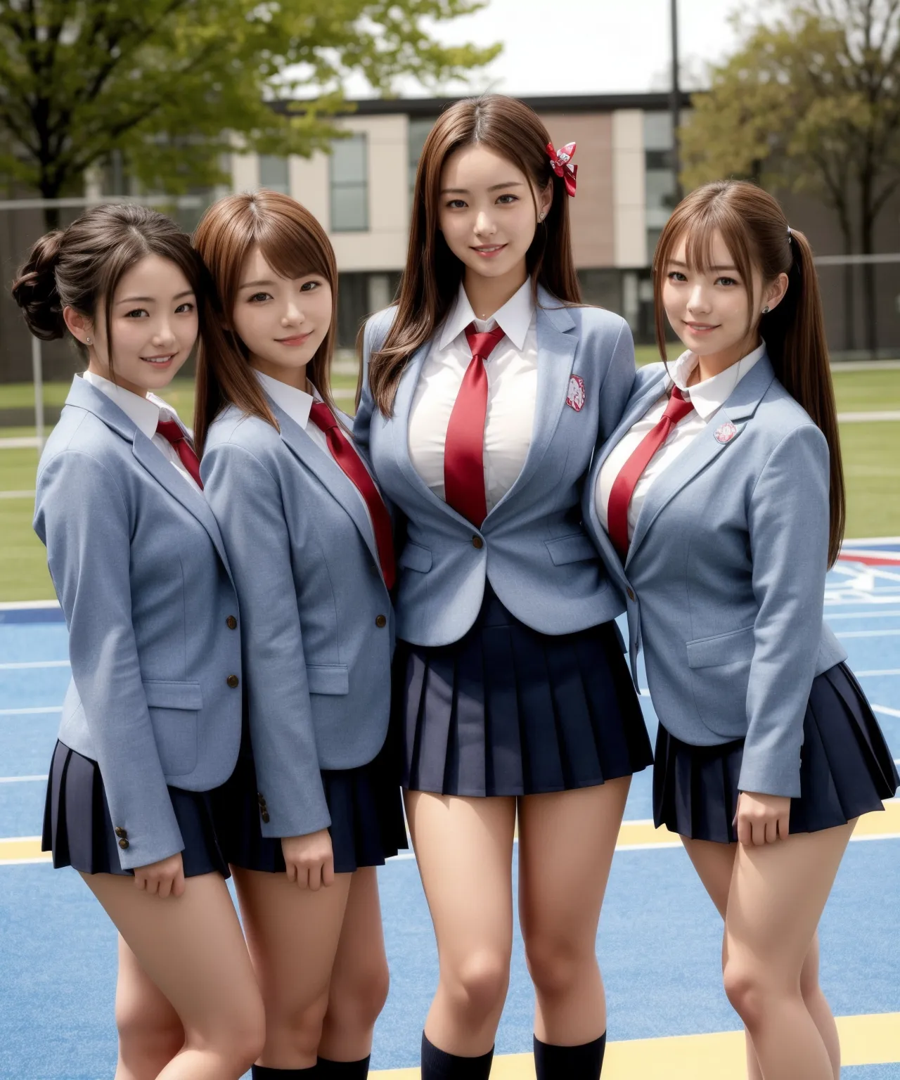 【「学制服」AIエロ画像（リアル・実写・フォト風）8482枚まとめ！(43ページ目)のエロ画像5枚目