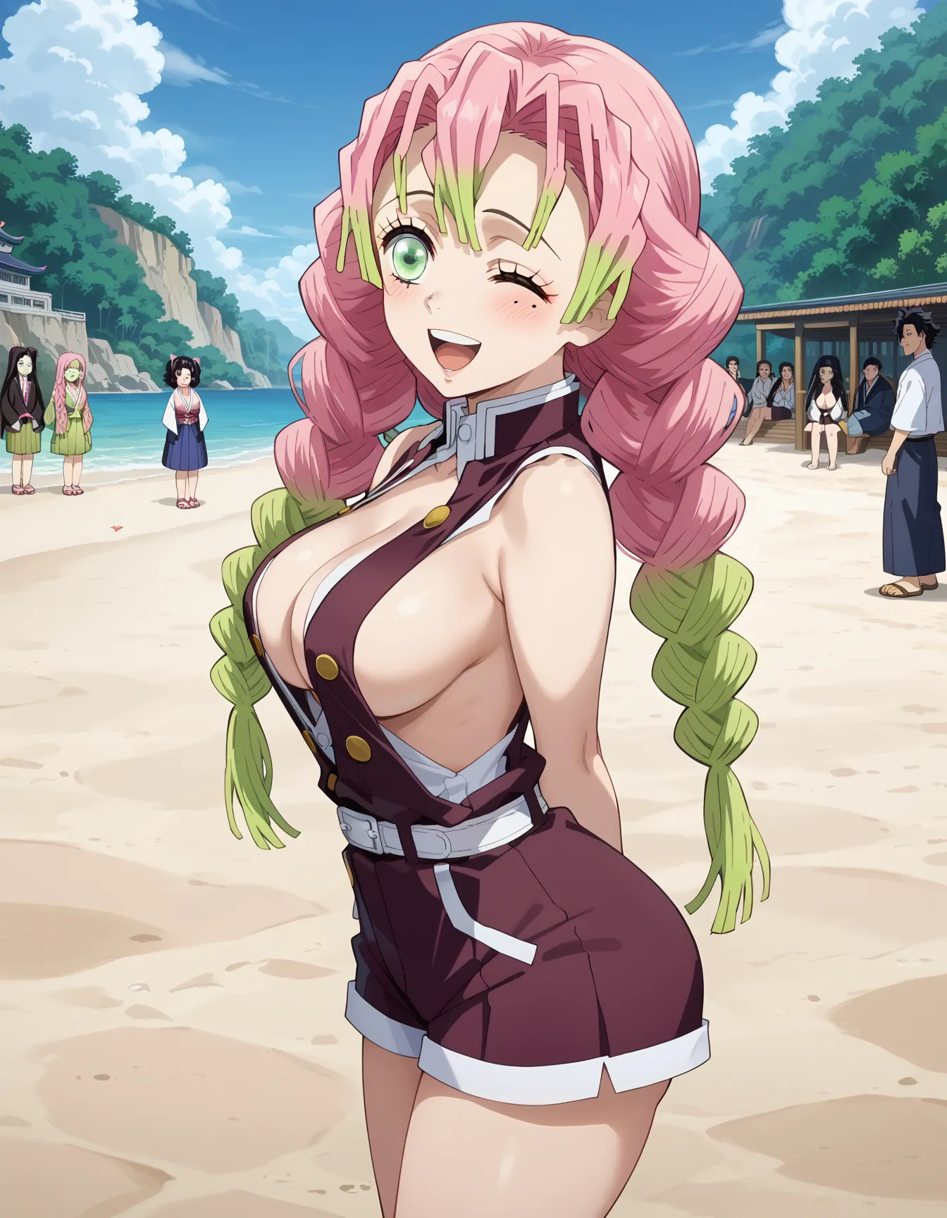 【「下着（ブラジャー・パンティ）」AIエロ画像（イラスト・アニメ・二次元風）15996枚まとめ！(80ページ目)のエロ画像10枚目