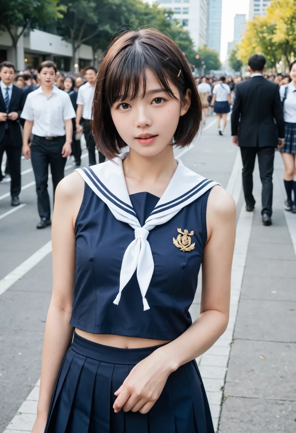 【「学制服」AIエロ画像（リアル・実写・フォト風）8482枚まとめ！(42ページ目)のエロ画像10枚目