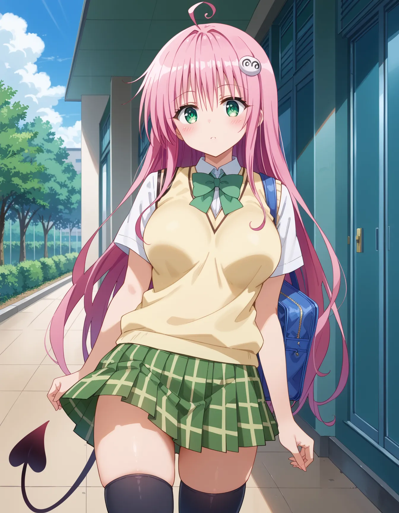 【「学制服」AIエロ画像（イラスト・アニメ・二次元風）4855枚まとめ！(23ページ目)のエロ画像24枚目