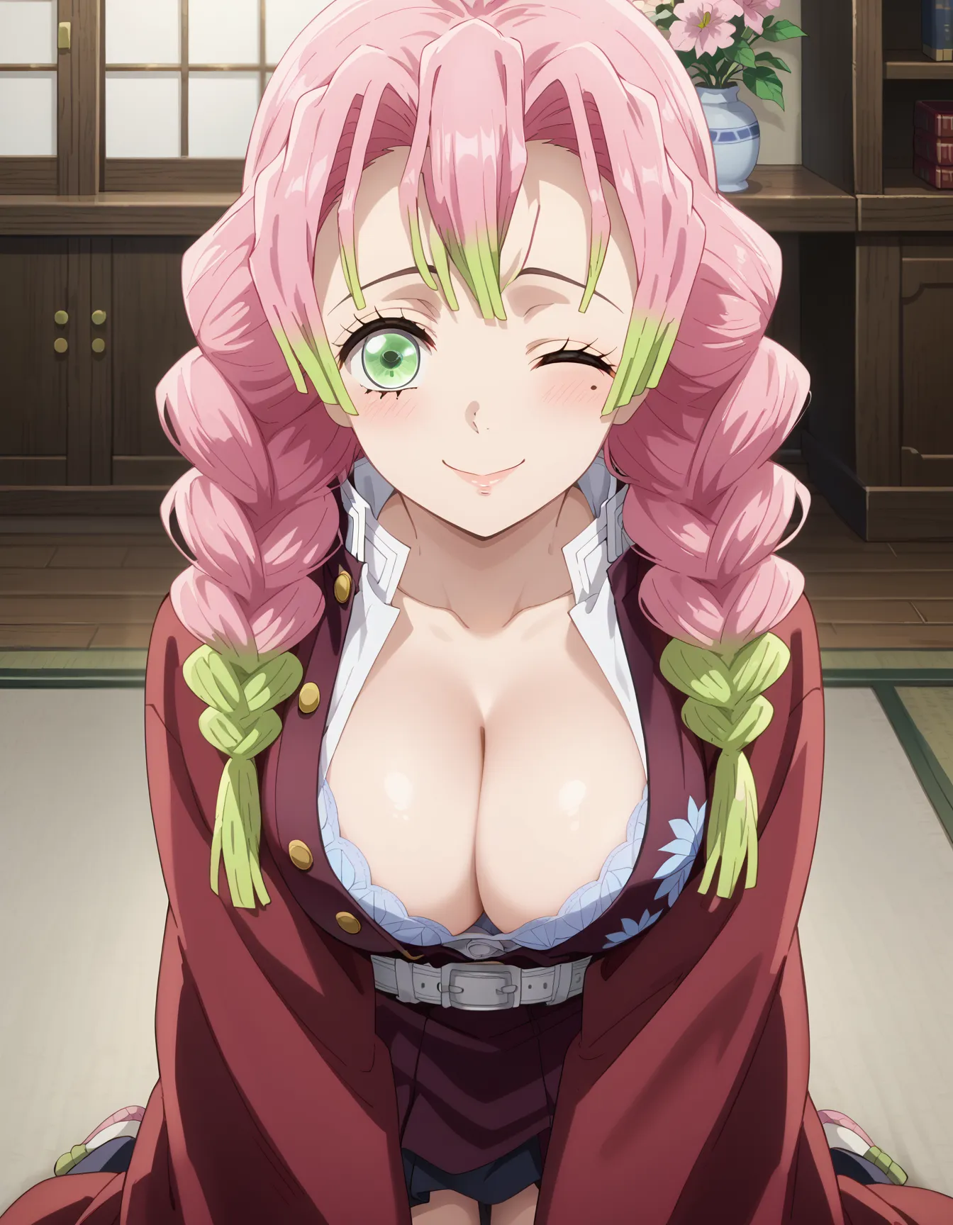 【「下着（ブラジャー・パンティ）」AIエロ画像（イラスト・アニメ・二次元風）15996枚まとめ！(79ページ目)のエロ画像1枚目