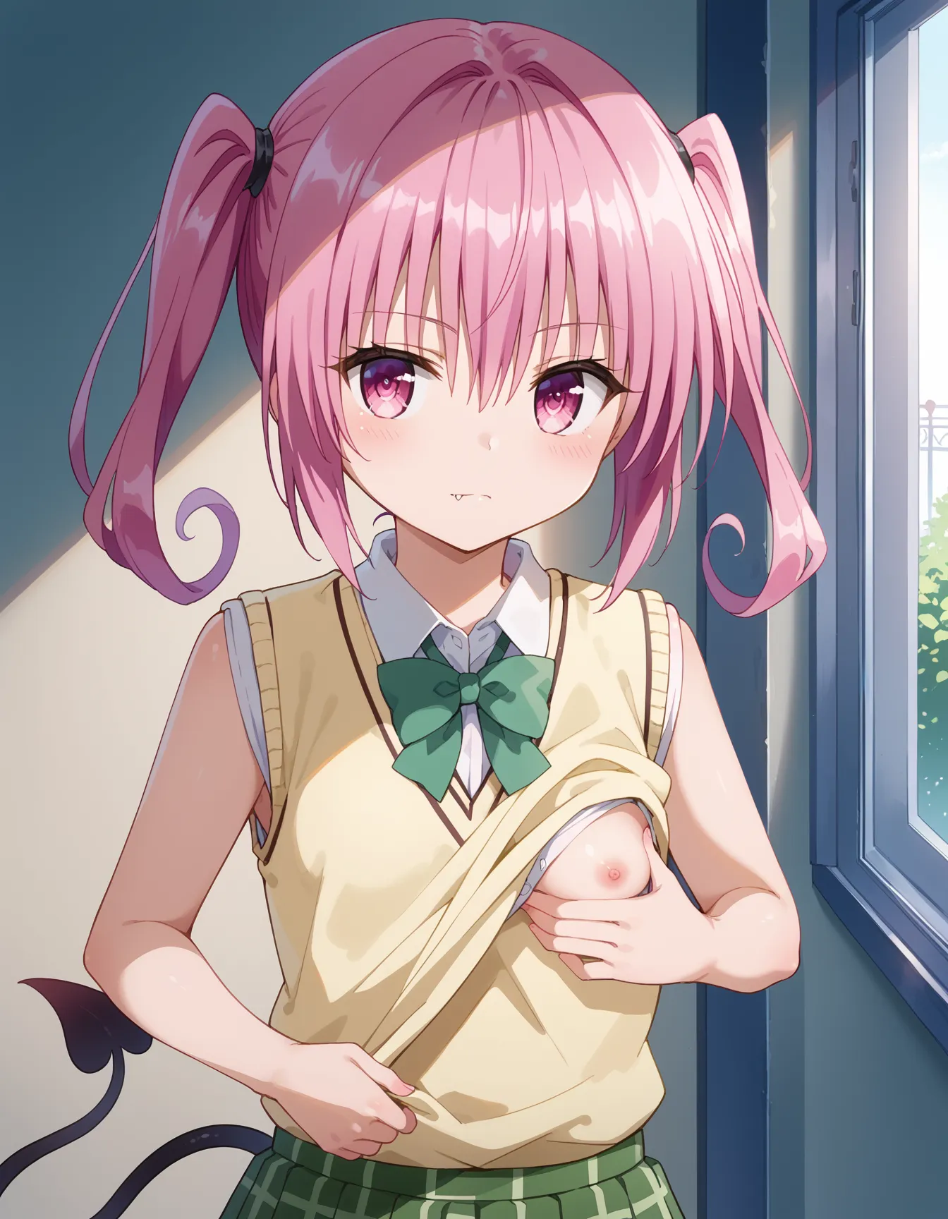 【「学制服」AIエロ画像（イラスト・アニメ・二次元風）4855枚まとめ！(23ページ目)のエロ画像14枚目