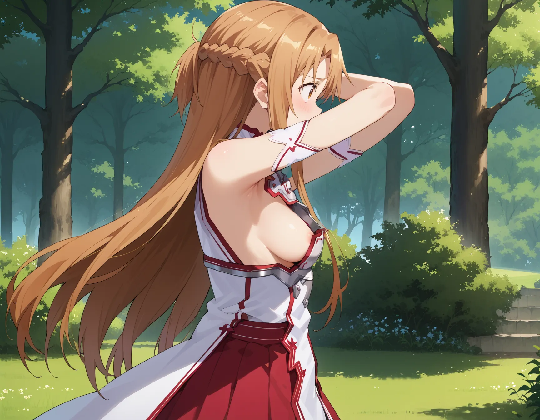 【「下着（ブラジャー・パンティ）」AIエロ画像（イラスト・アニメ・二次元風）15996枚まとめ！(78ページ目)のエロ画像7枚目