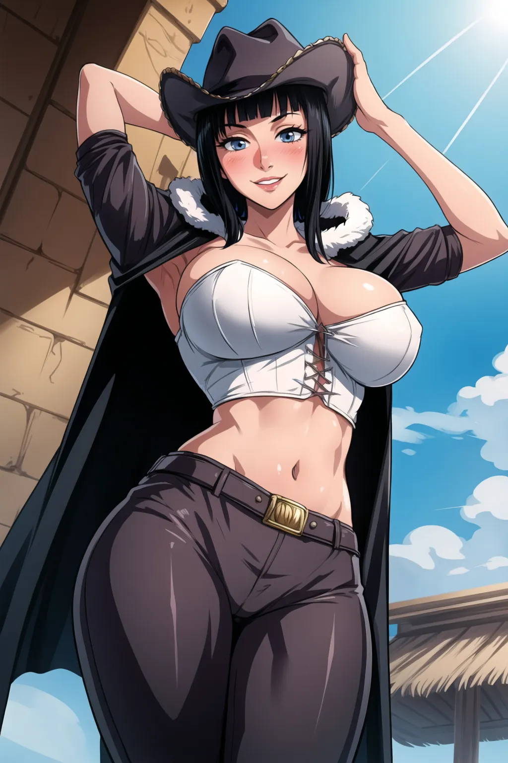 【「爆乳・超乳」AIエロ画像（イラスト・アニメ・二次元風）5621枚まとめ！(27ページ目)のエロ画像19枚目