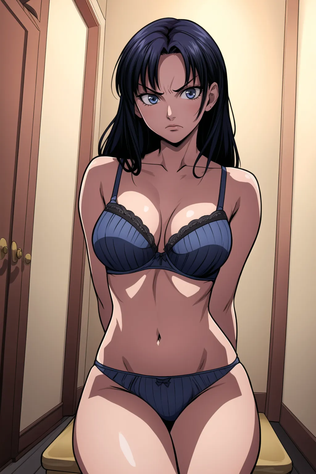 【「下着（ブラジャー・パンティ）」AIエロ画像（イラスト・アニメ・二次元風）15996枚まとめ！(78ページ目)のエロ画像3枚目