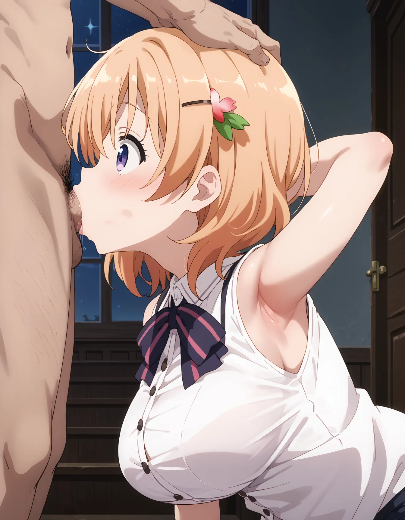 【「腋・脇」AIエロ画像（イラスト・アニメ・二次元風）4705枚まとめ！(22ページ目)のエロ画像24枚目