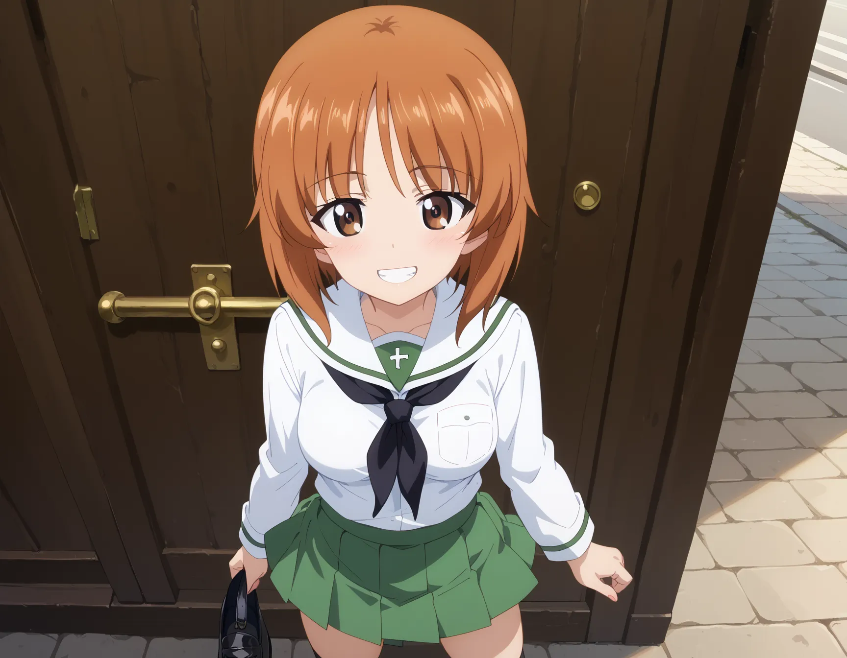 【「学制服」AIエロ画像（イラスト・アニメ・二次元風）4855枚まとめ！(23ページ目)のエロ画像5枚目