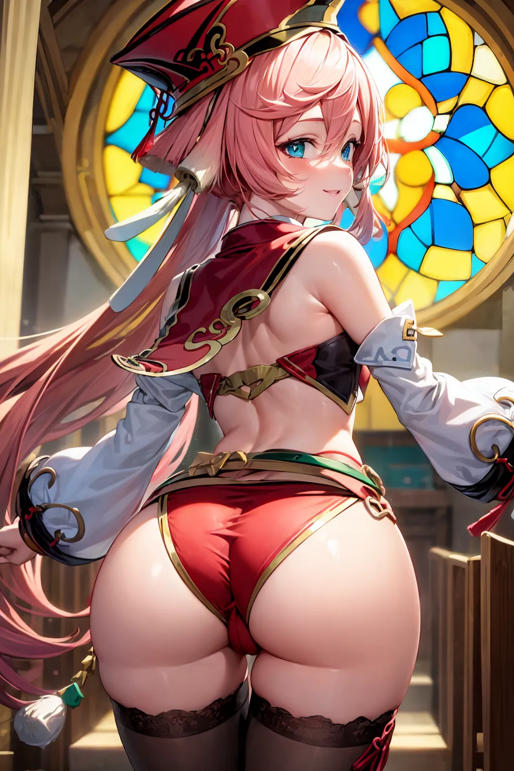 【「貧乳」AIエロ画像（イラスト・アニメ・二次元風）8390枚まとめ！(41ページ目)のエロ画像14枚目