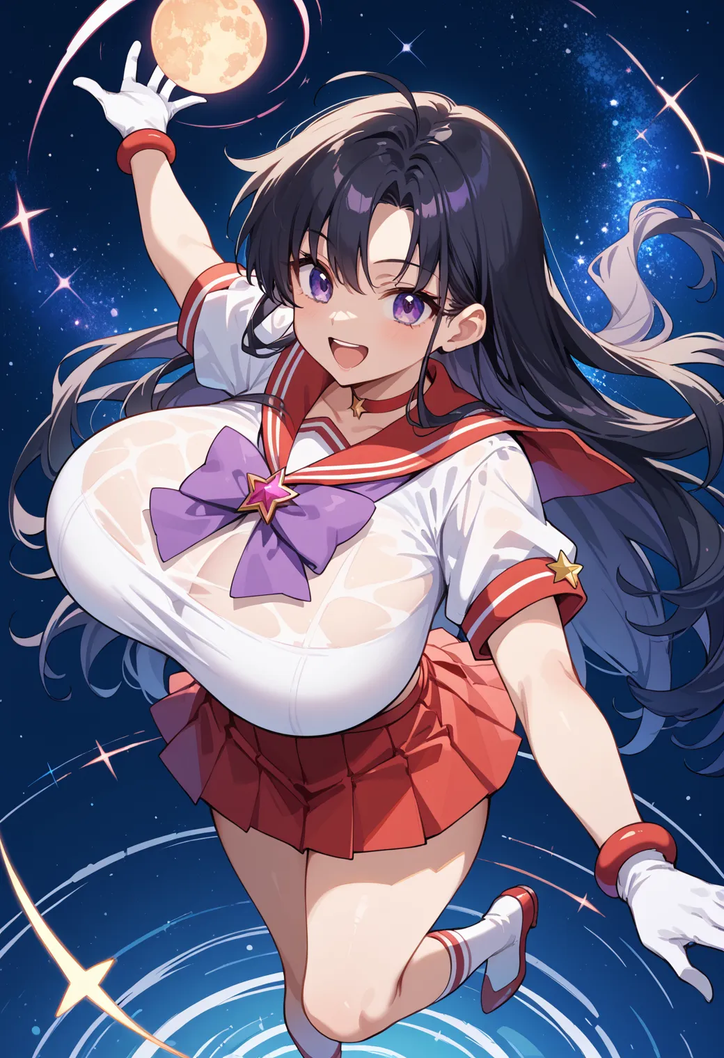 【「爆乳・超乳」AIエロ画像（イラスト・アニメ・二次元風）5621枚まとめ！(26ページ目)のエロ画像25枚目