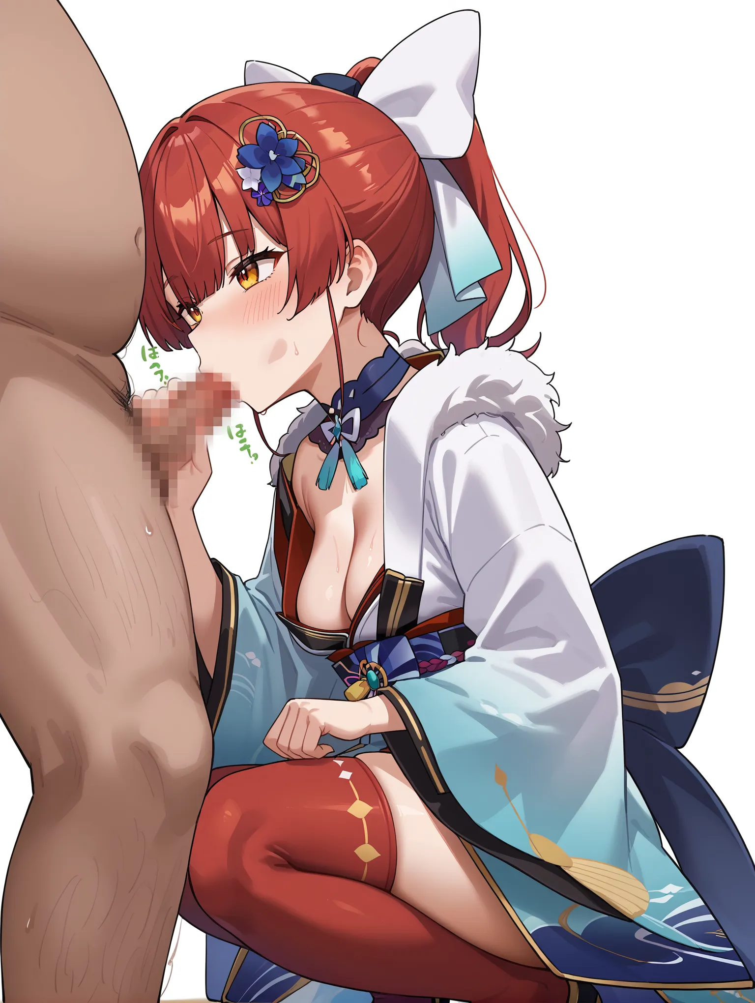 【「着物」AIエロ画像（イラスト・アニメ・二次元風）1472枚まとめ！(7ページ目)のエロ画像21枚目