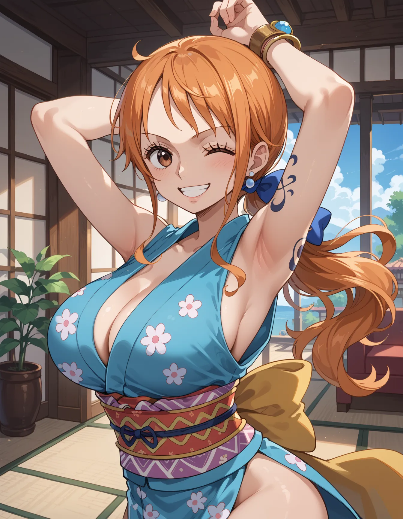 【「下着（ブラジャー・パンティ）」AIエロ画像（イラスト・アニメ・二次元風）15996枚まとめ！(74ページ目)のエロ画像27枚目