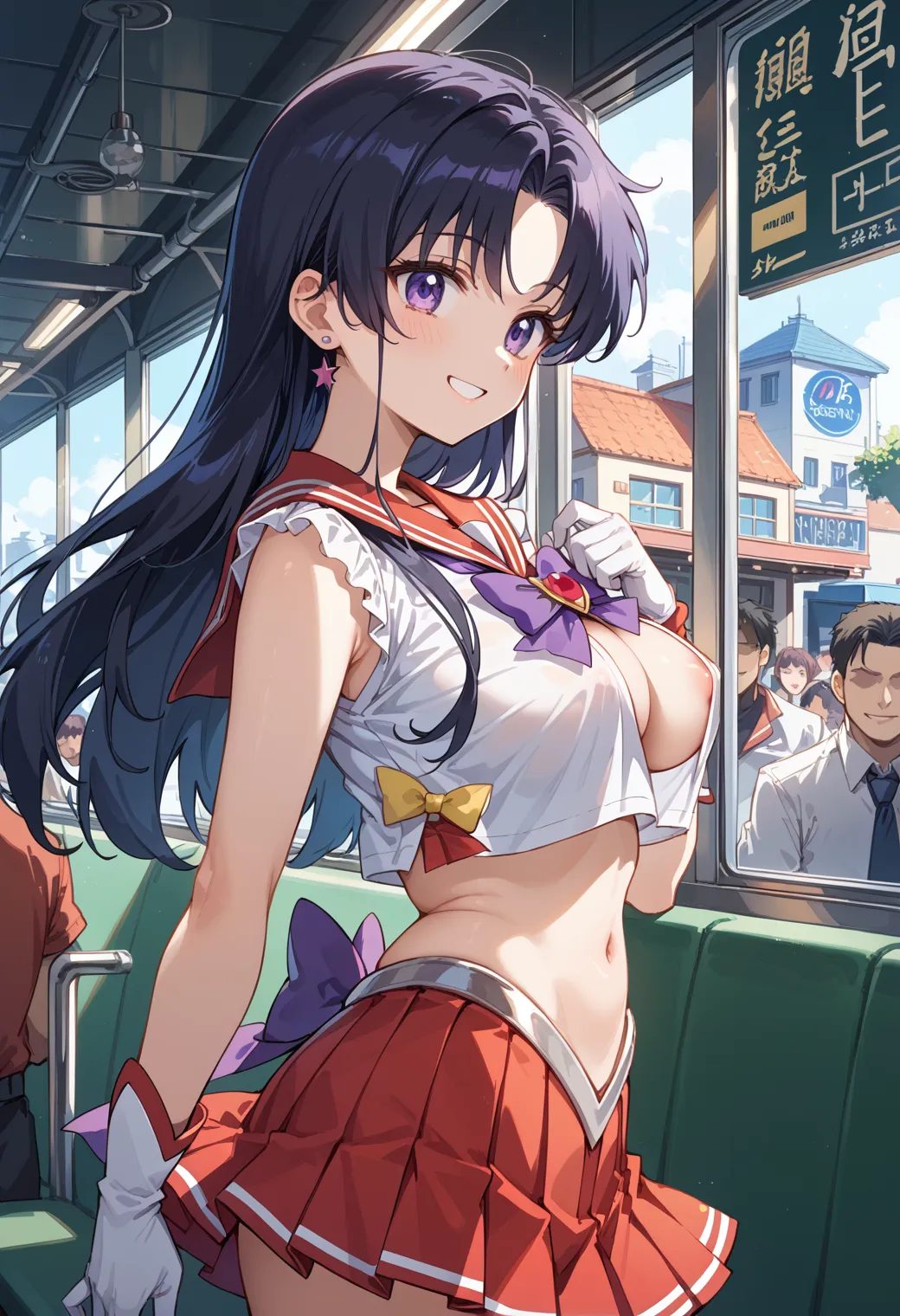 【「下着（ブラジャー・パンティ）」AIエロ画像（イラスト・アニメ・二次元風）15996枚まとめ！(74ページ目)のエロ画像14枚目