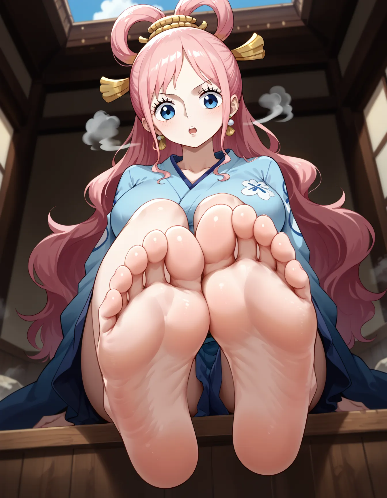 【「着物」AIエロ画像（イラスト・アニメ・二次元風）1472枚まとめ！(7ページ目)のエロ画像12枚目