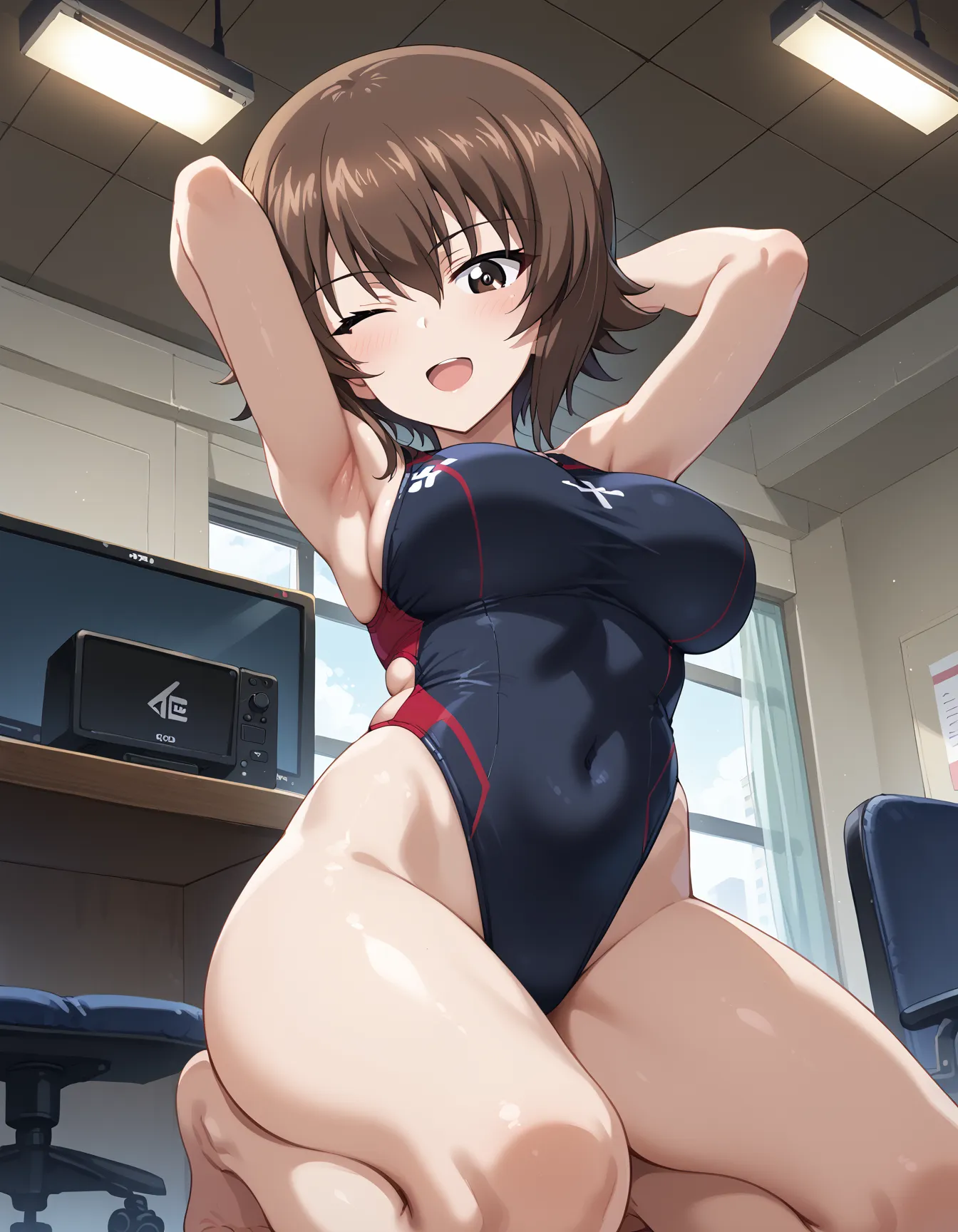 【「巨乳」AIエロ画像（イラスト・アニメ・二次元風）26161枚まとめ！(123ページ目)のエロ画像23枚目