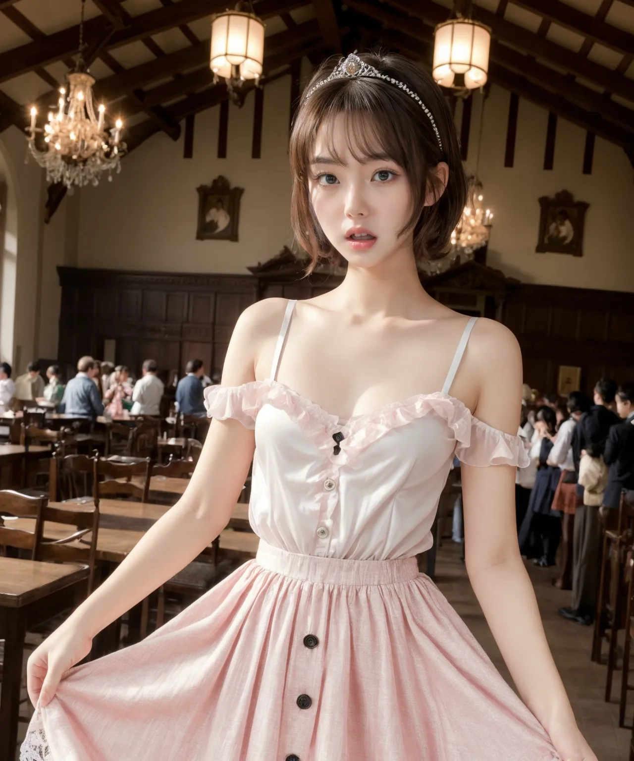 【「ロリ・小柄×下着（ブラジャー・パンティ）」AIエロ画像（リアル・実写・フォト風）3330枚まとめ！(14ページ目)のエロ画像29枚目