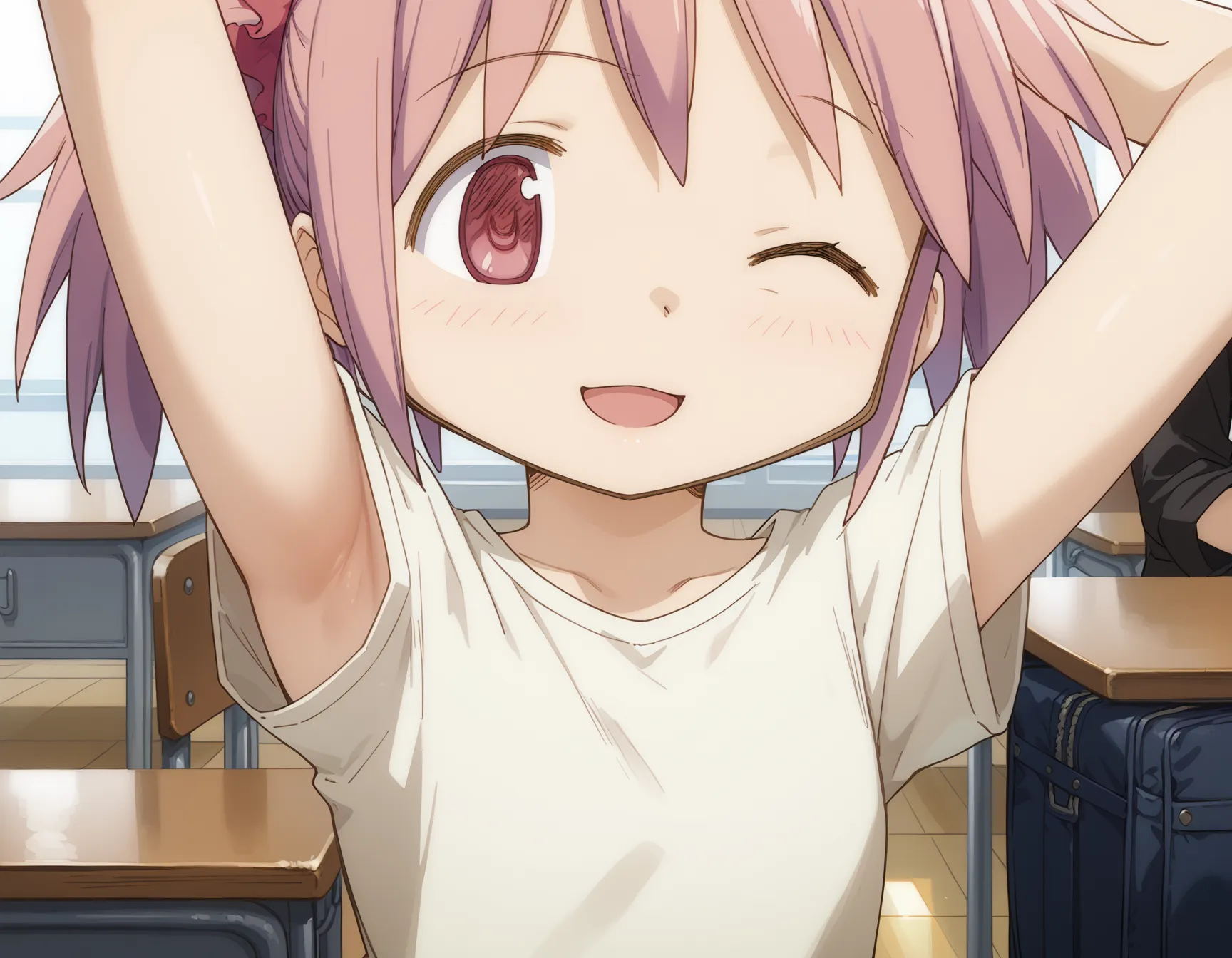 【「腋・脇」AIエロ画像（イラスト・アニメ・二次元風）4705枚まとめ！(21ページ目)のエロ画像23枚目