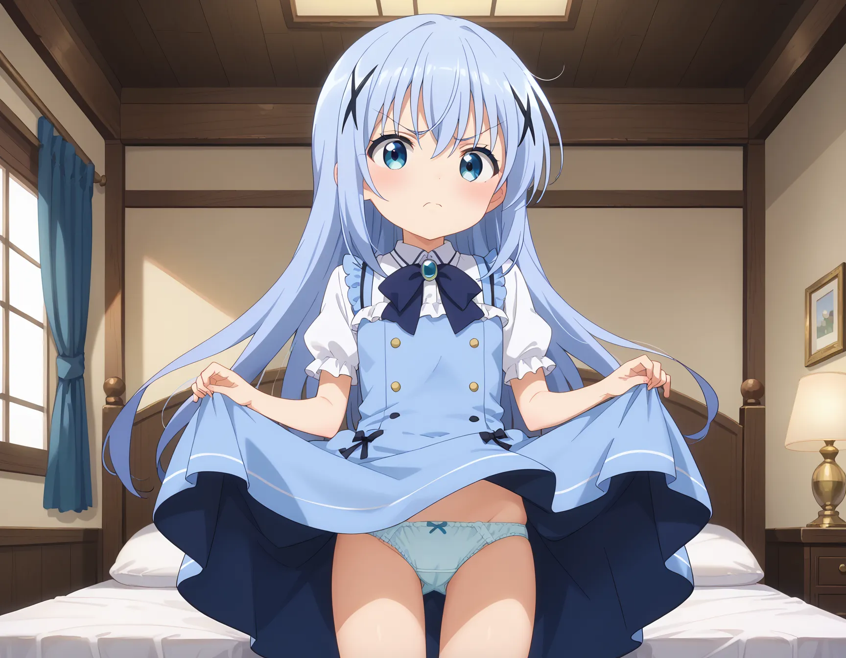 【「下着（ブラジャー・パンティ）」AIエロ画像（イラスト・アニメ・二次元風）15996枚まとめ！(73ページ目)のエロ画像11枚目